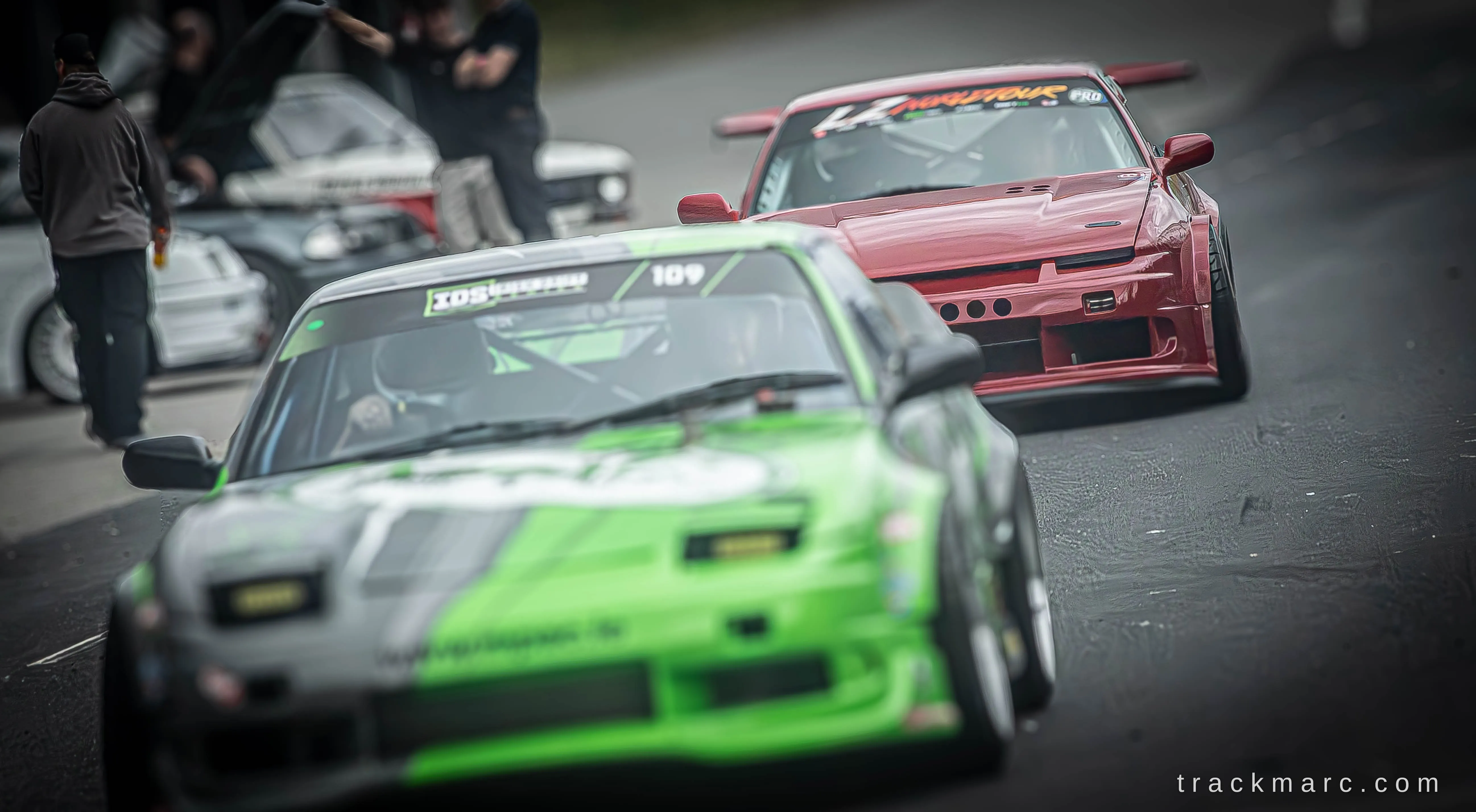 Nissan S13 drift cars, Retrostock