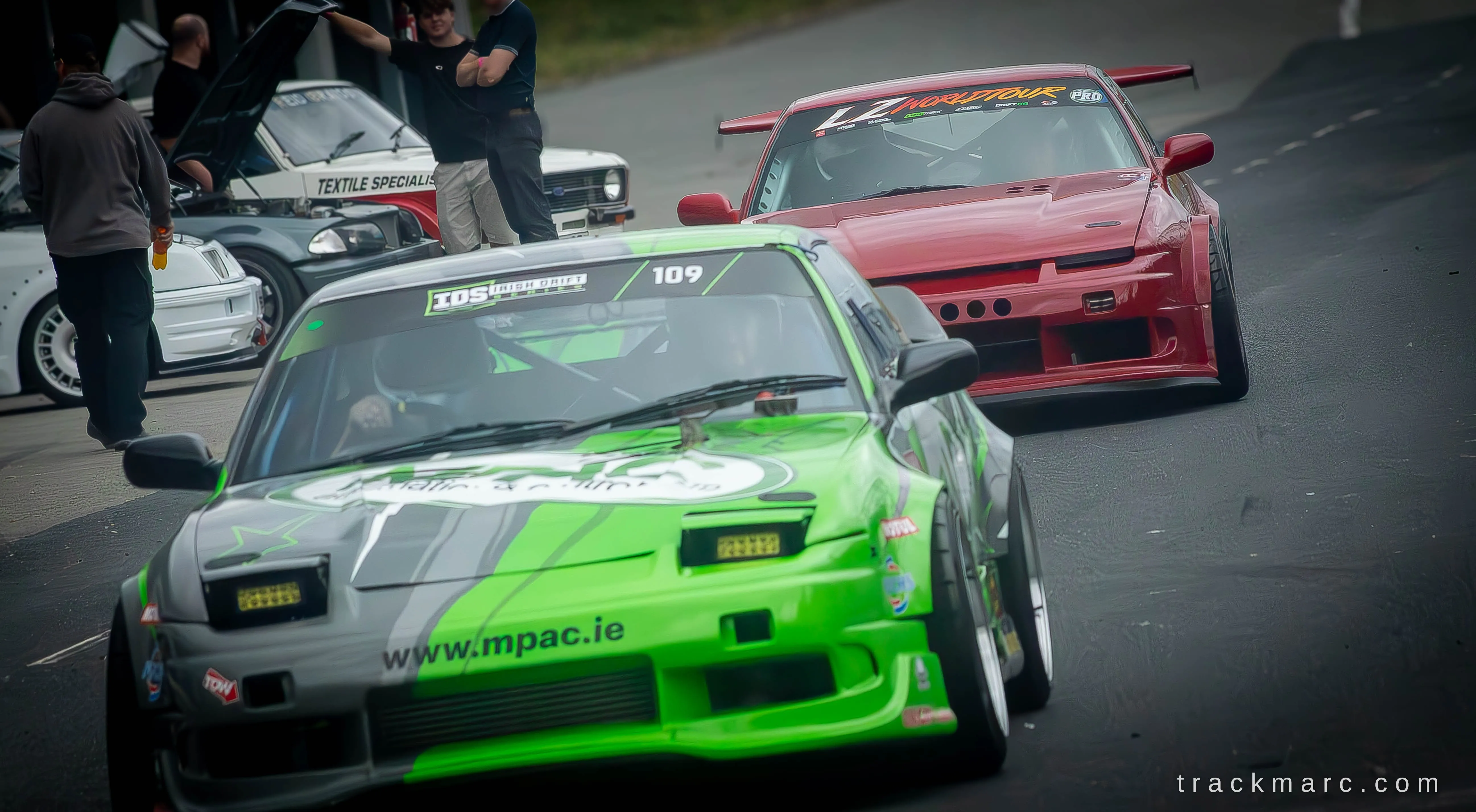 Nissan S13 drift cars, Retrostock