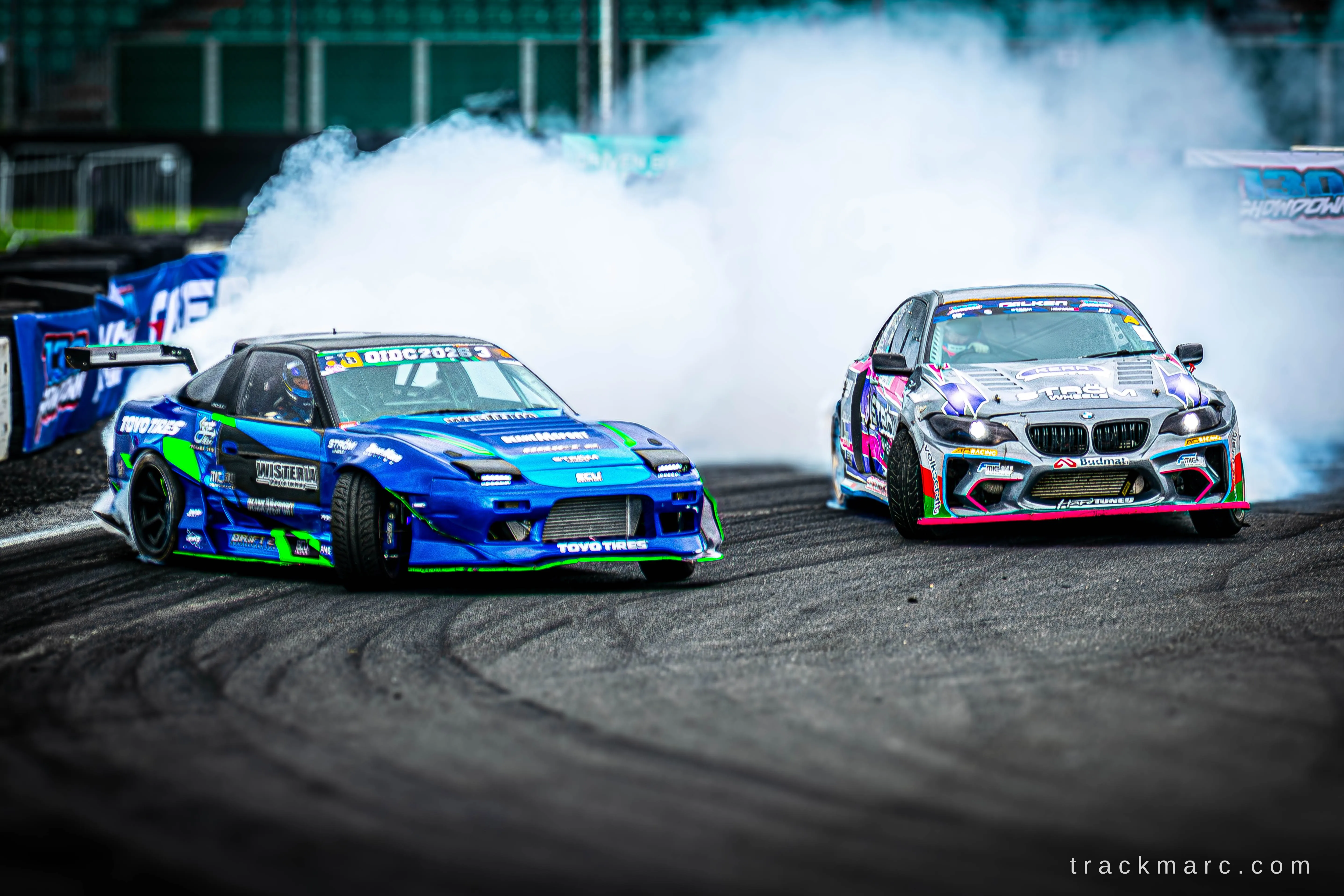 Nissan 180SX and BMW F22 at 130 Showdown
