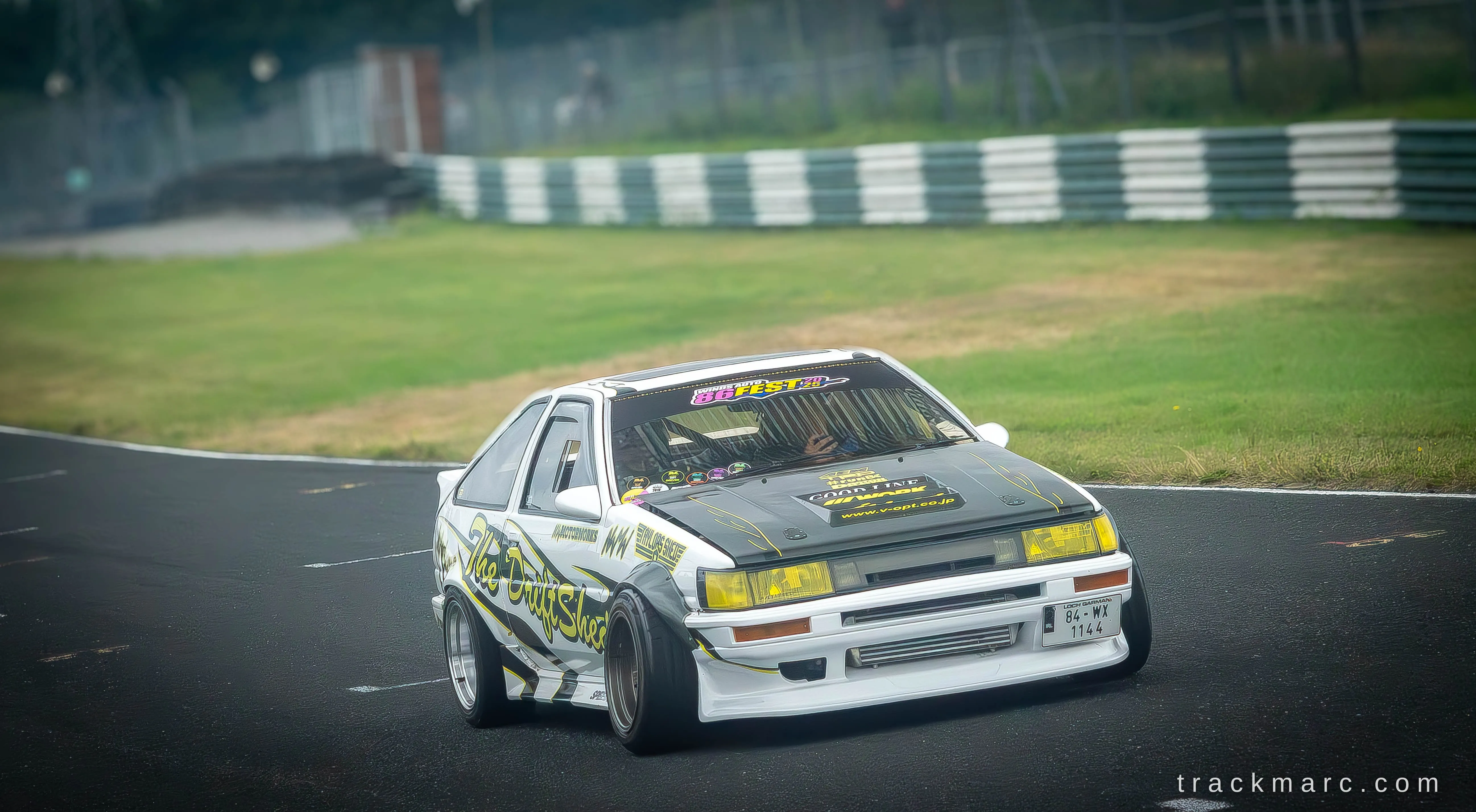 Toyota AE86 drift car — Retrostock