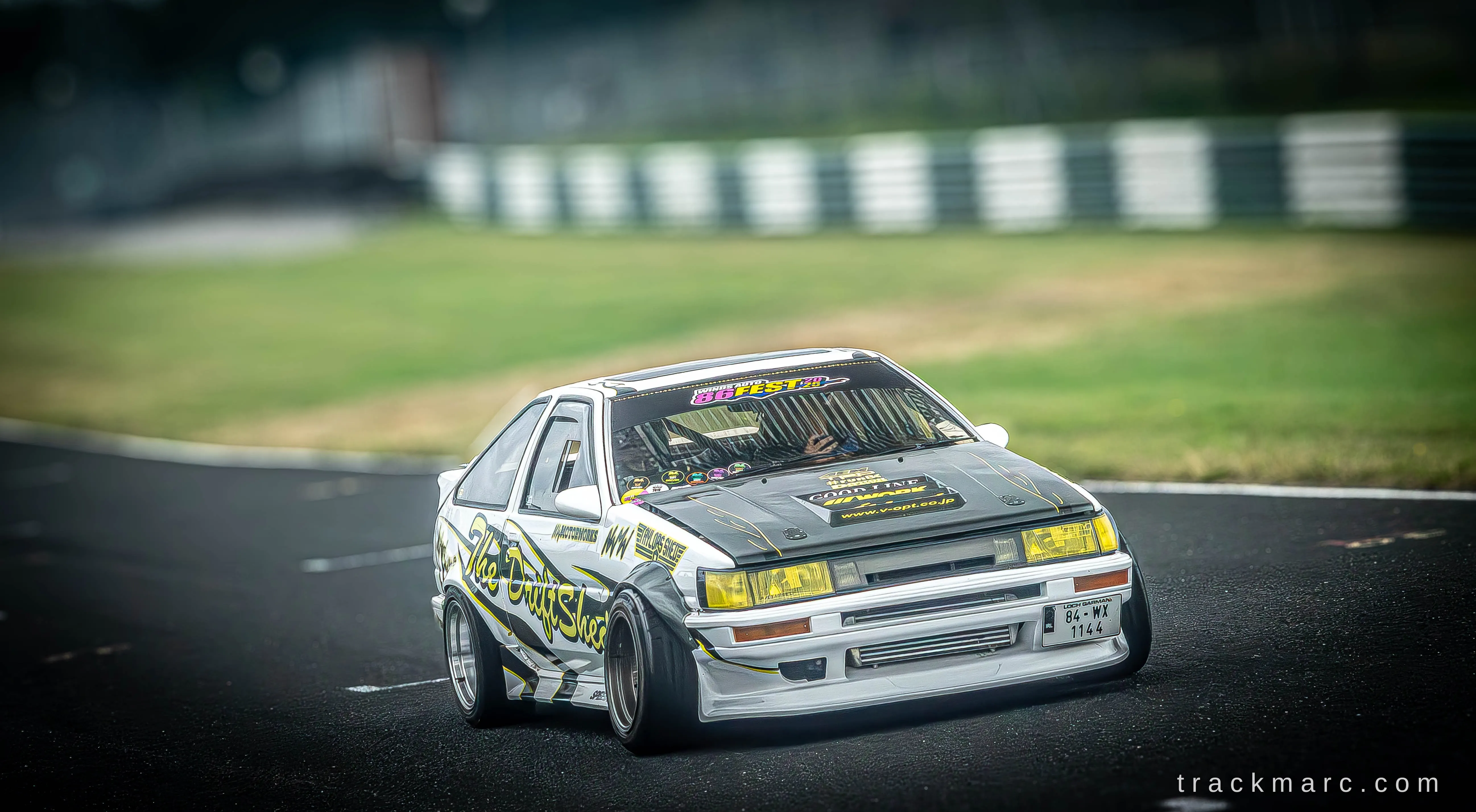 Toyota AE86 drift car — Retrostock