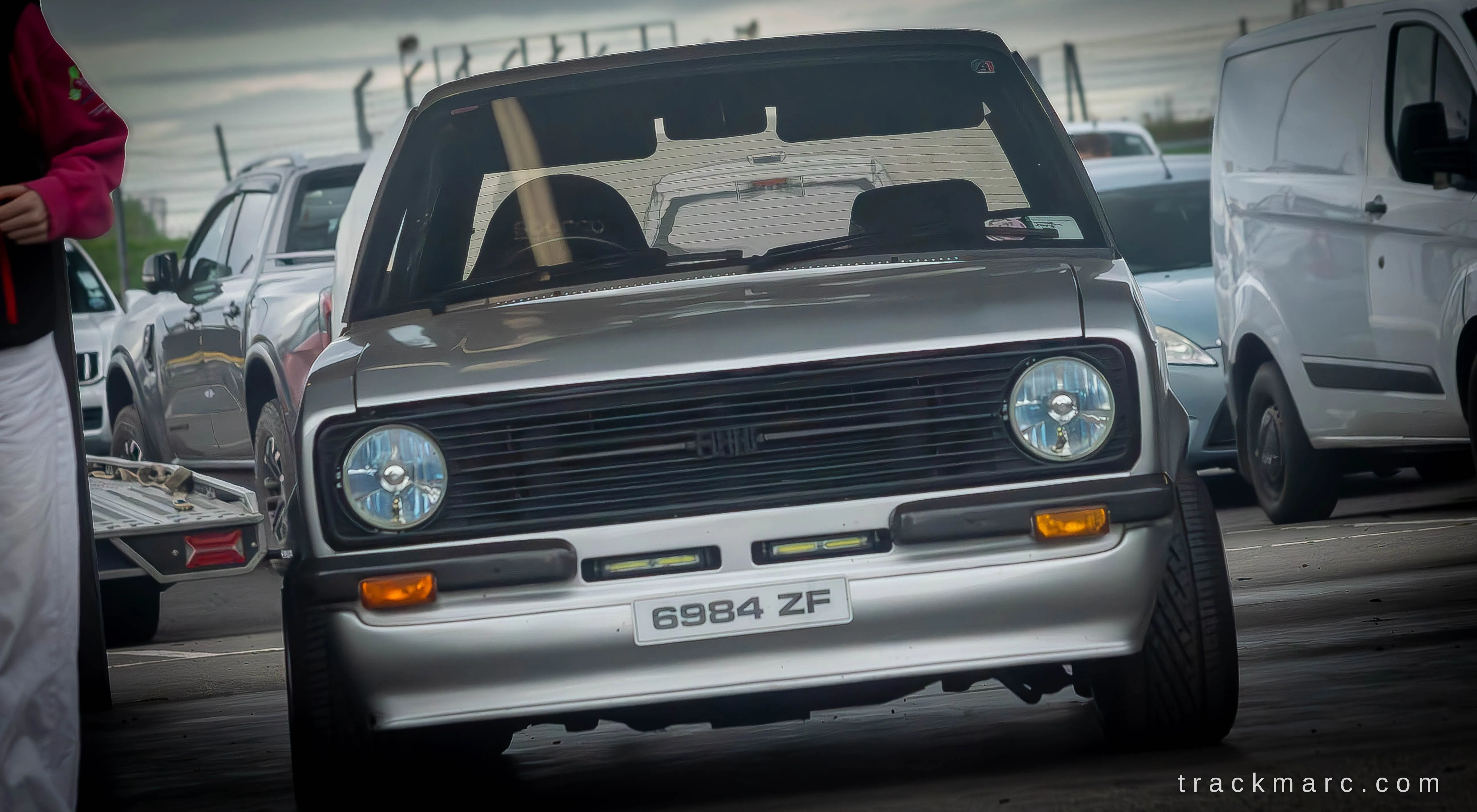 Silver Ford Escort Mk2 — Retrostock