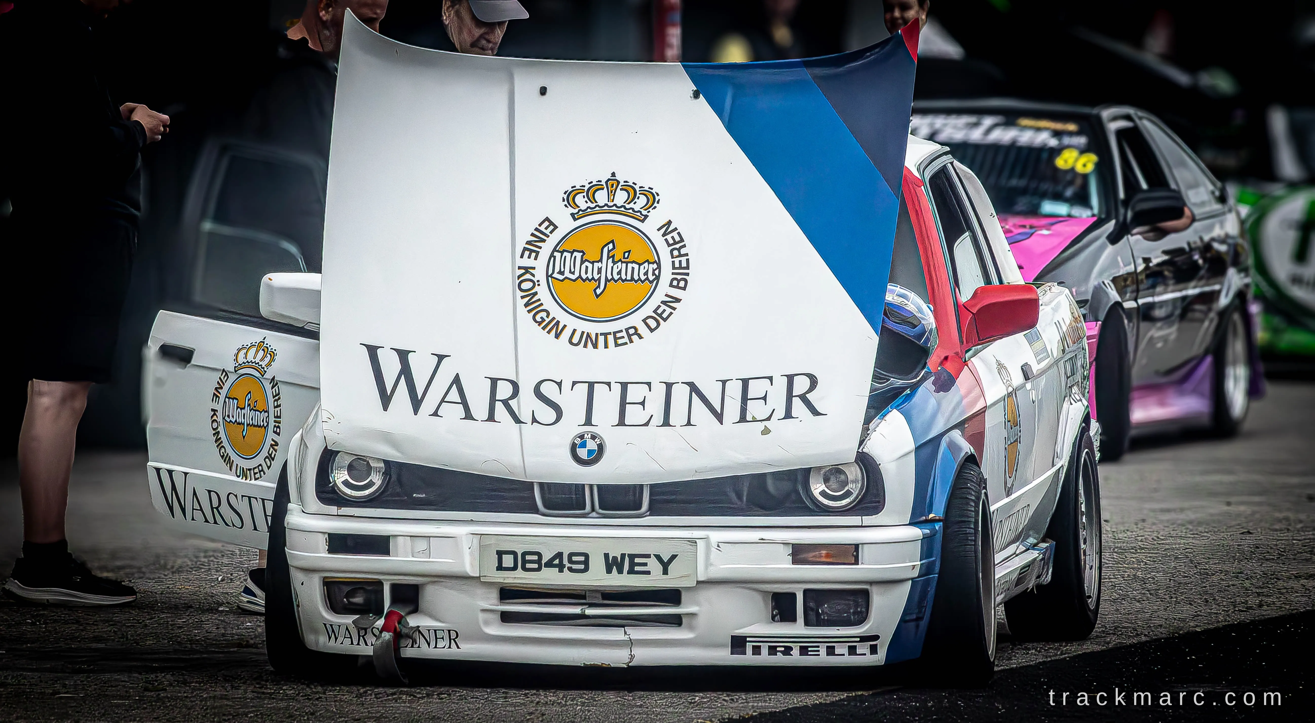 BMW E30, Warsteiner livery — Retrostock