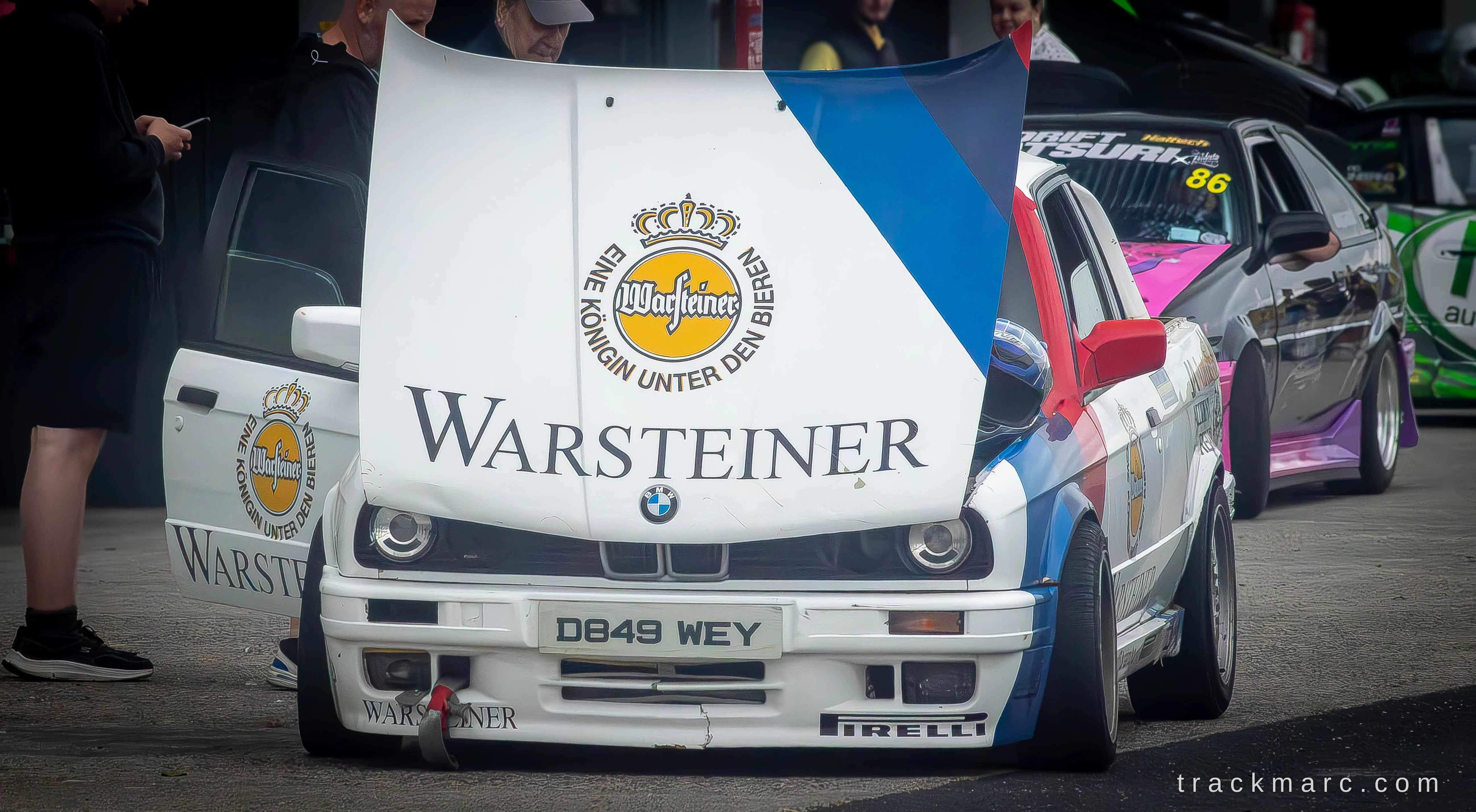 BMW E30, Warsteiner livery — Retrostock