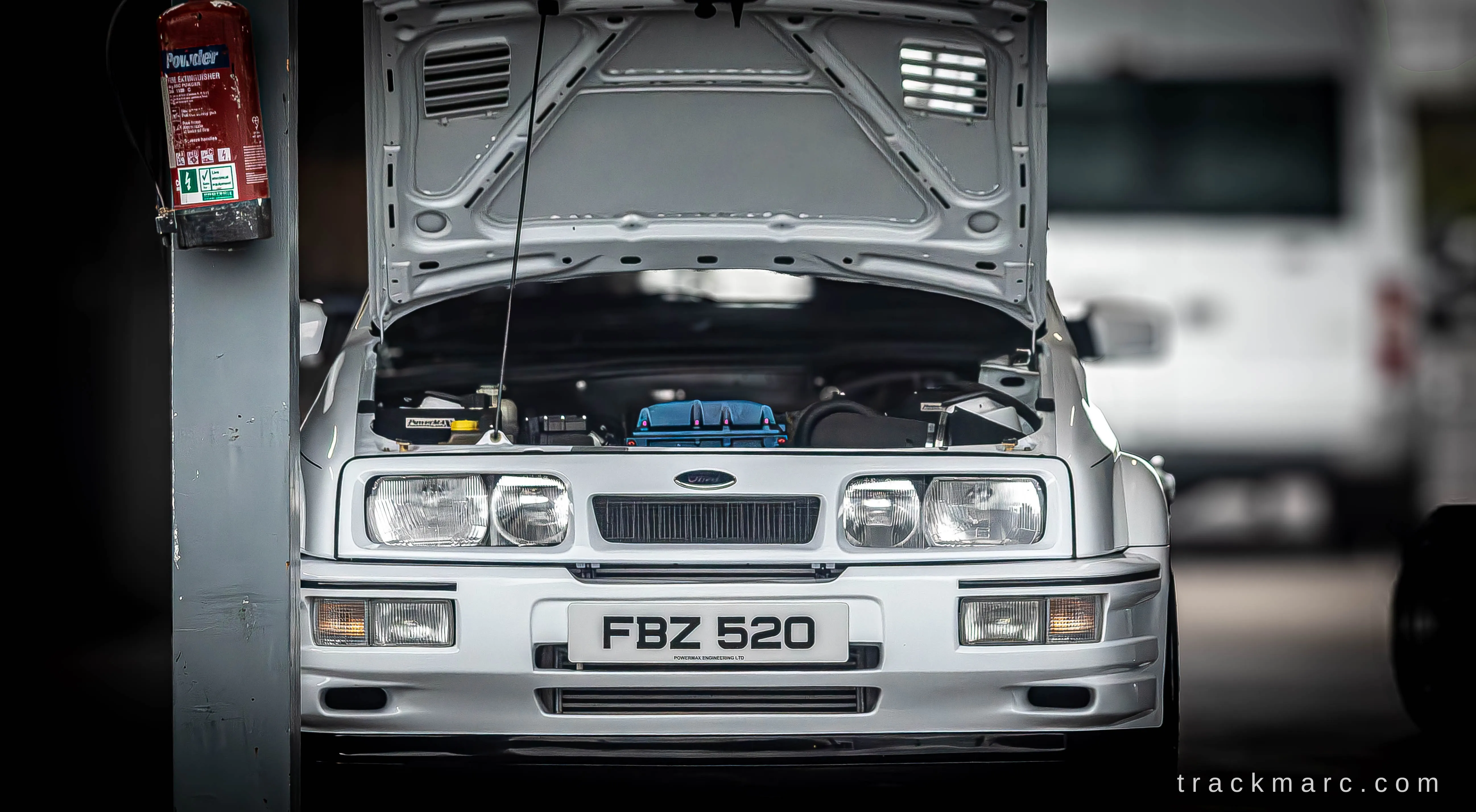 Ford Sierra Cosworth, Engine Bay — Retrostock