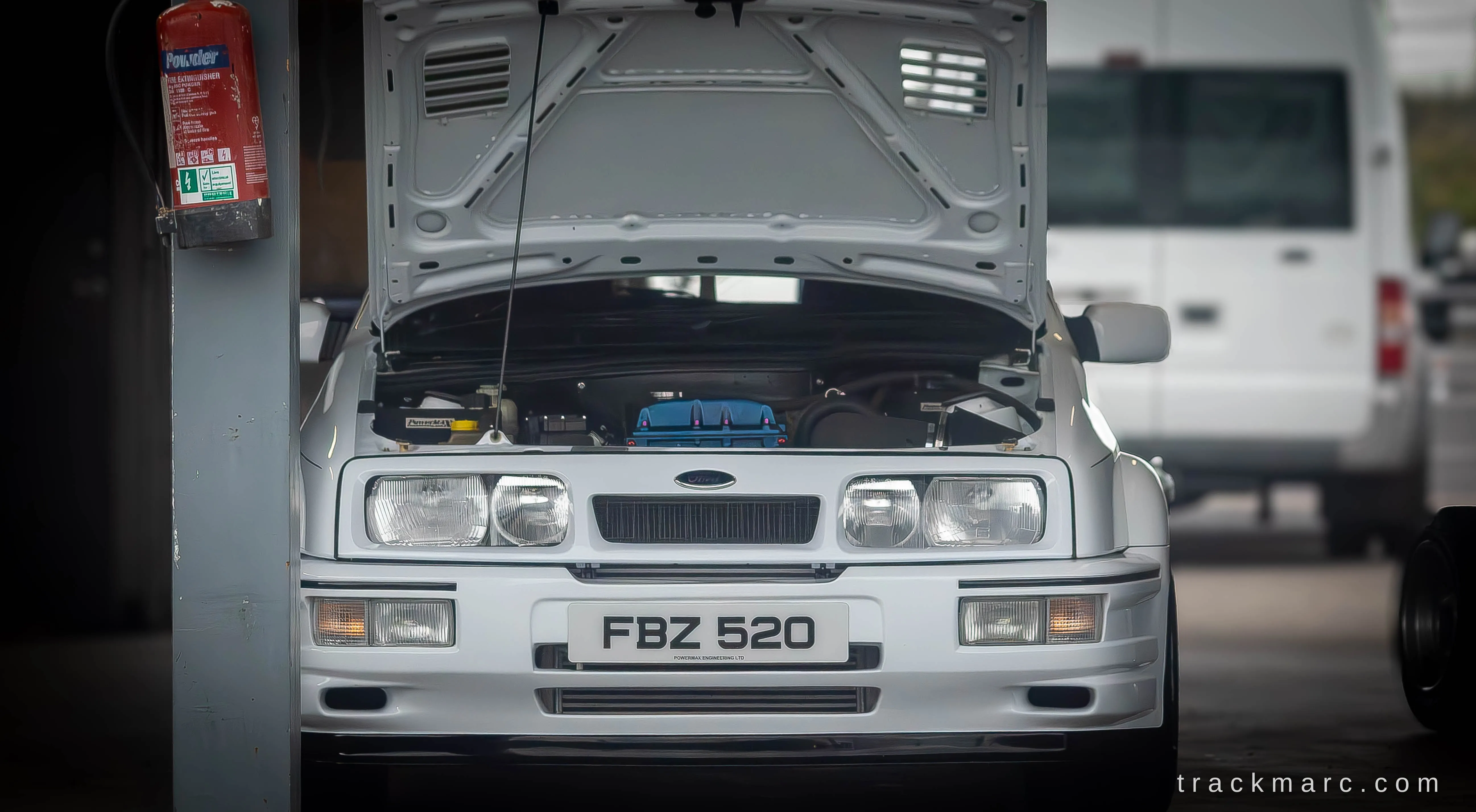 Ford Sierra Cosworth, Engine Bay — Retrostock