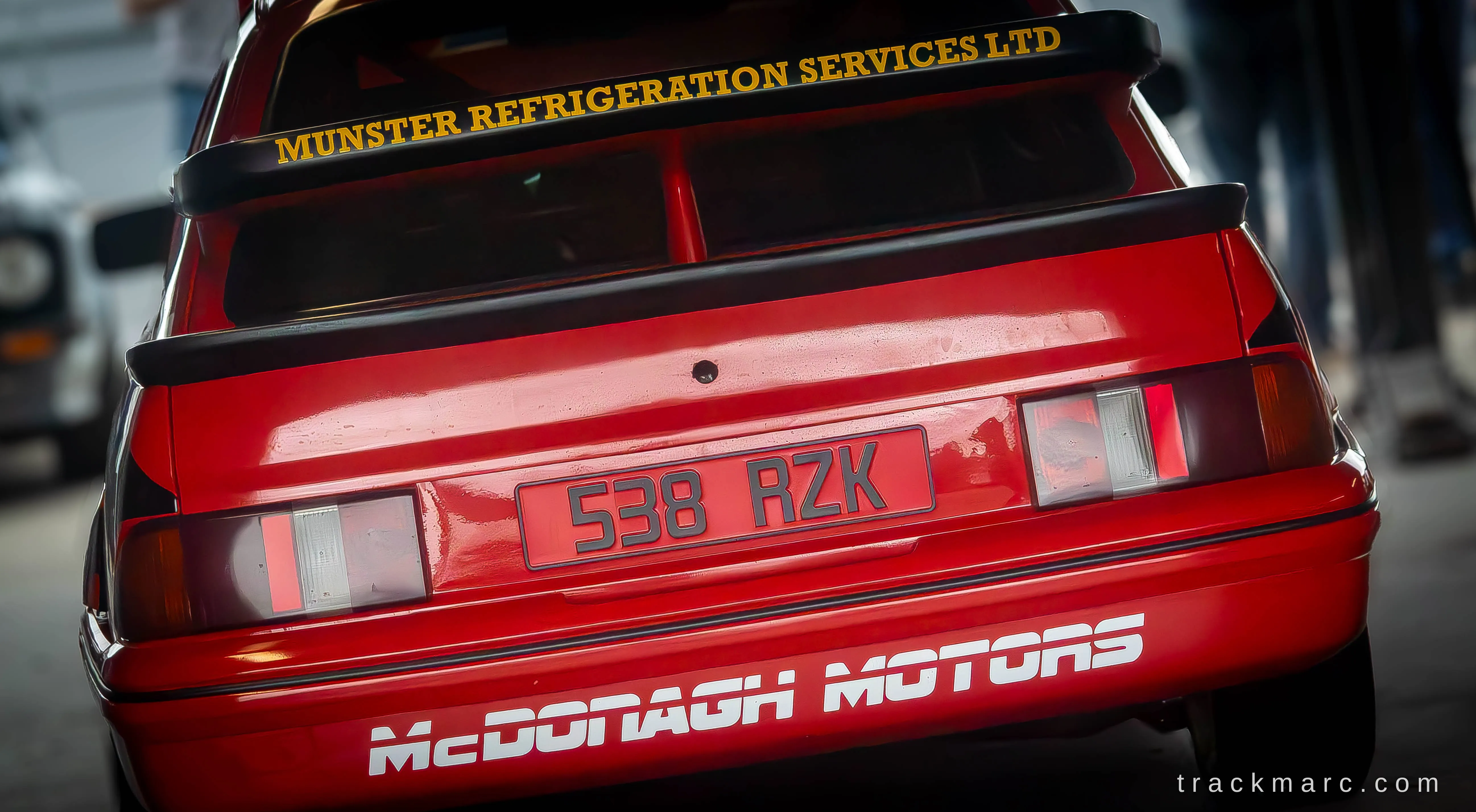 Ford Sierra, McDonagh Motors Livery — Retrostock