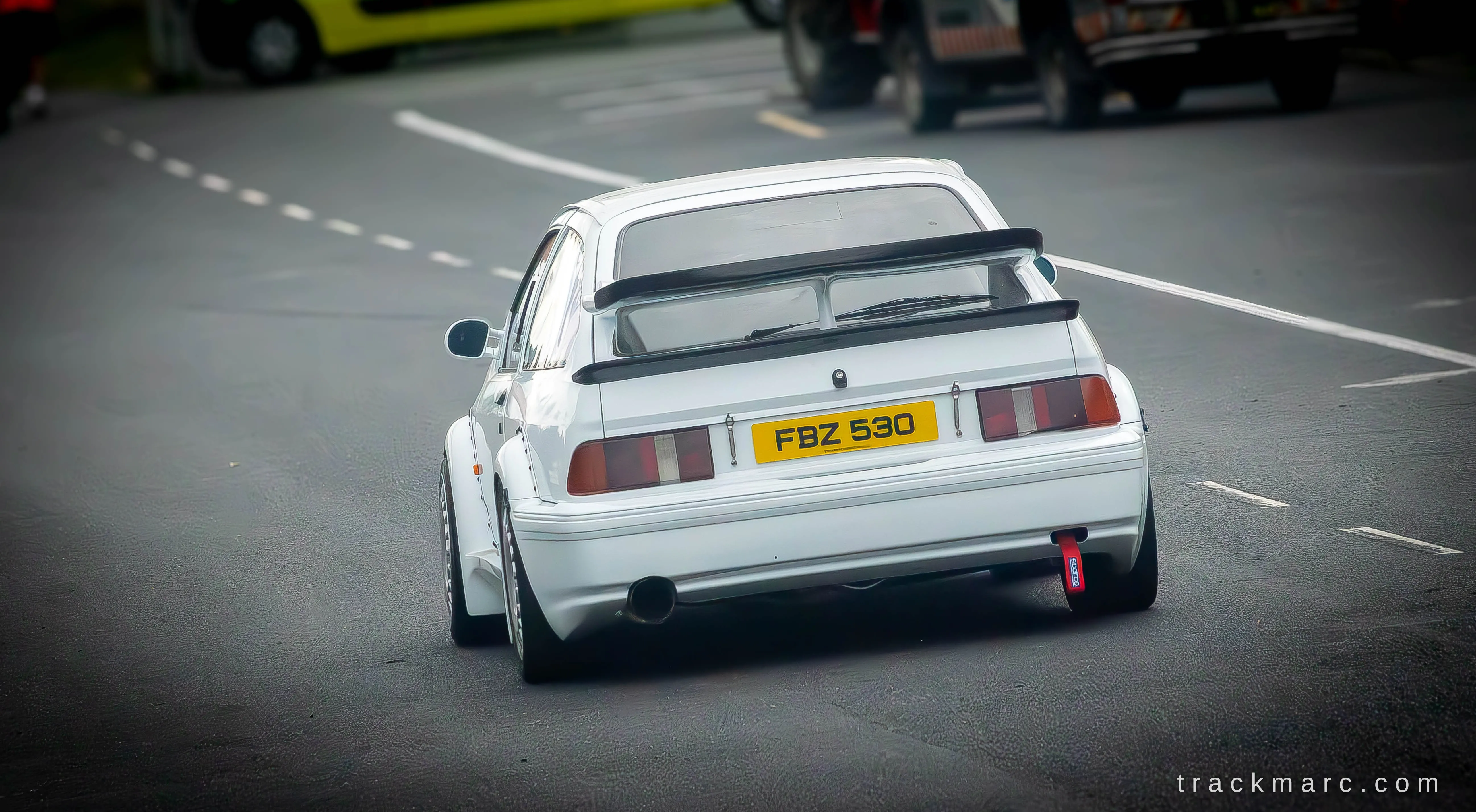 Ford Sierra on Track — Retrostock