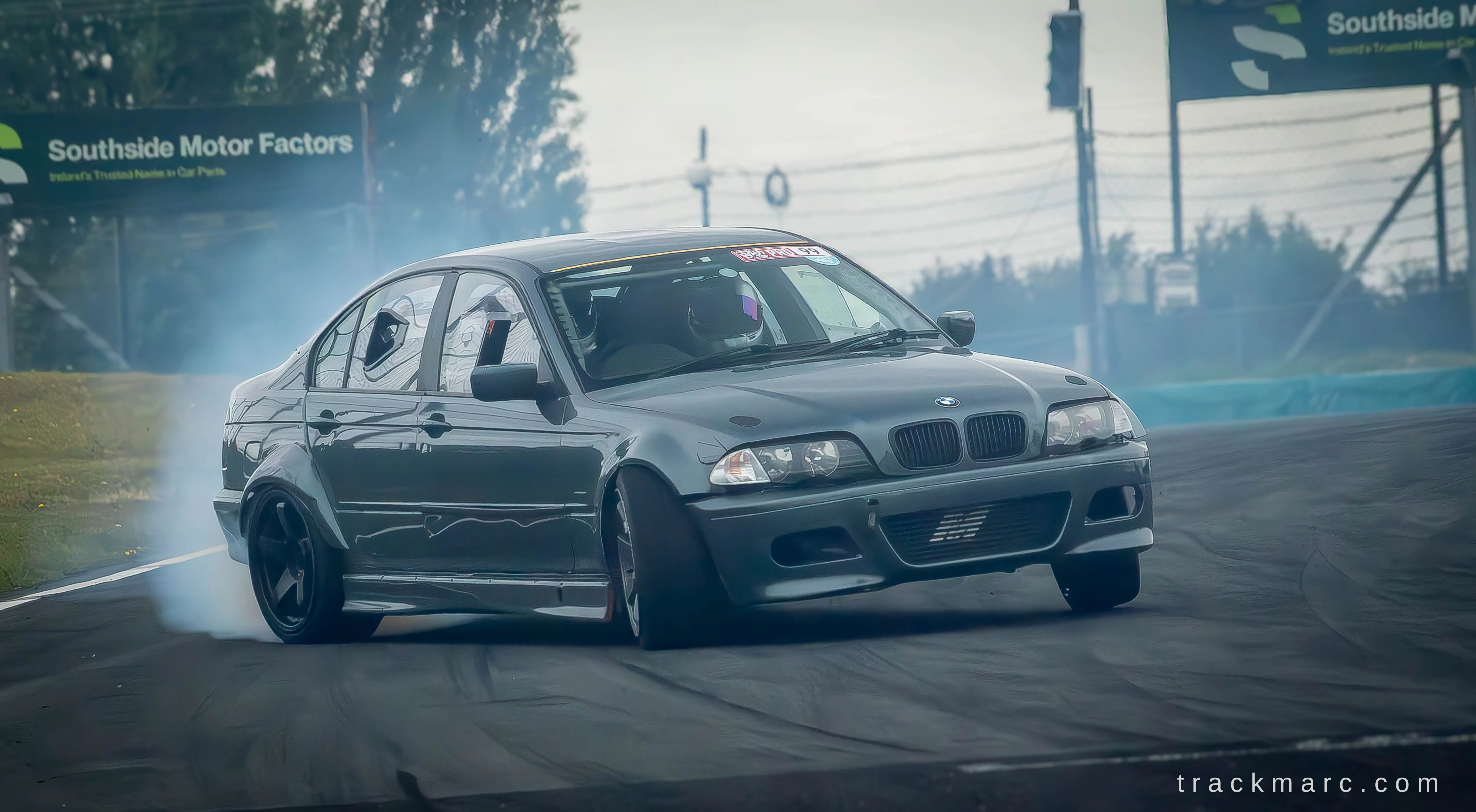 BMW E46, Full Lock — Retrostock