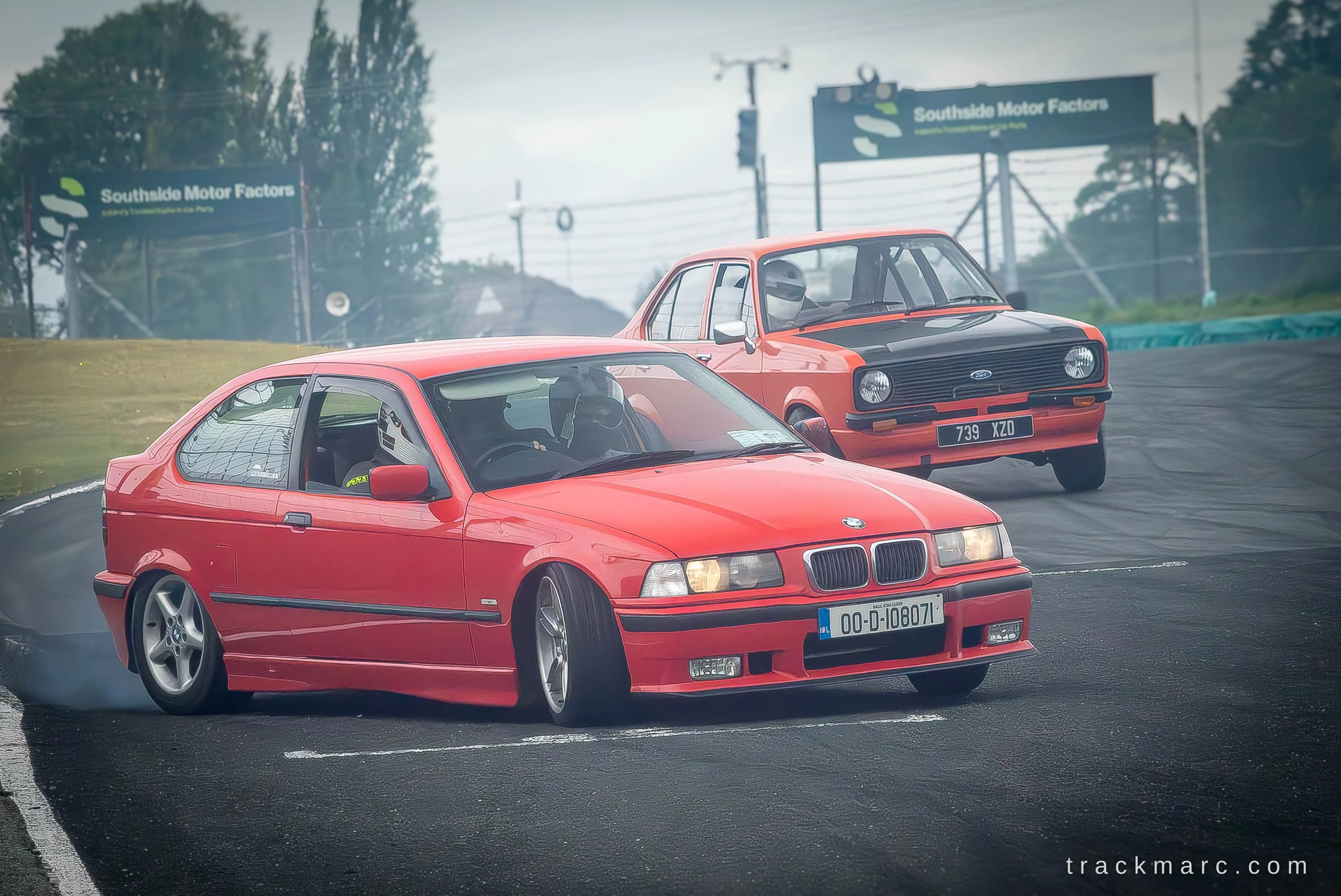 BMW E36 Compact and Ford Escort — Retrostock