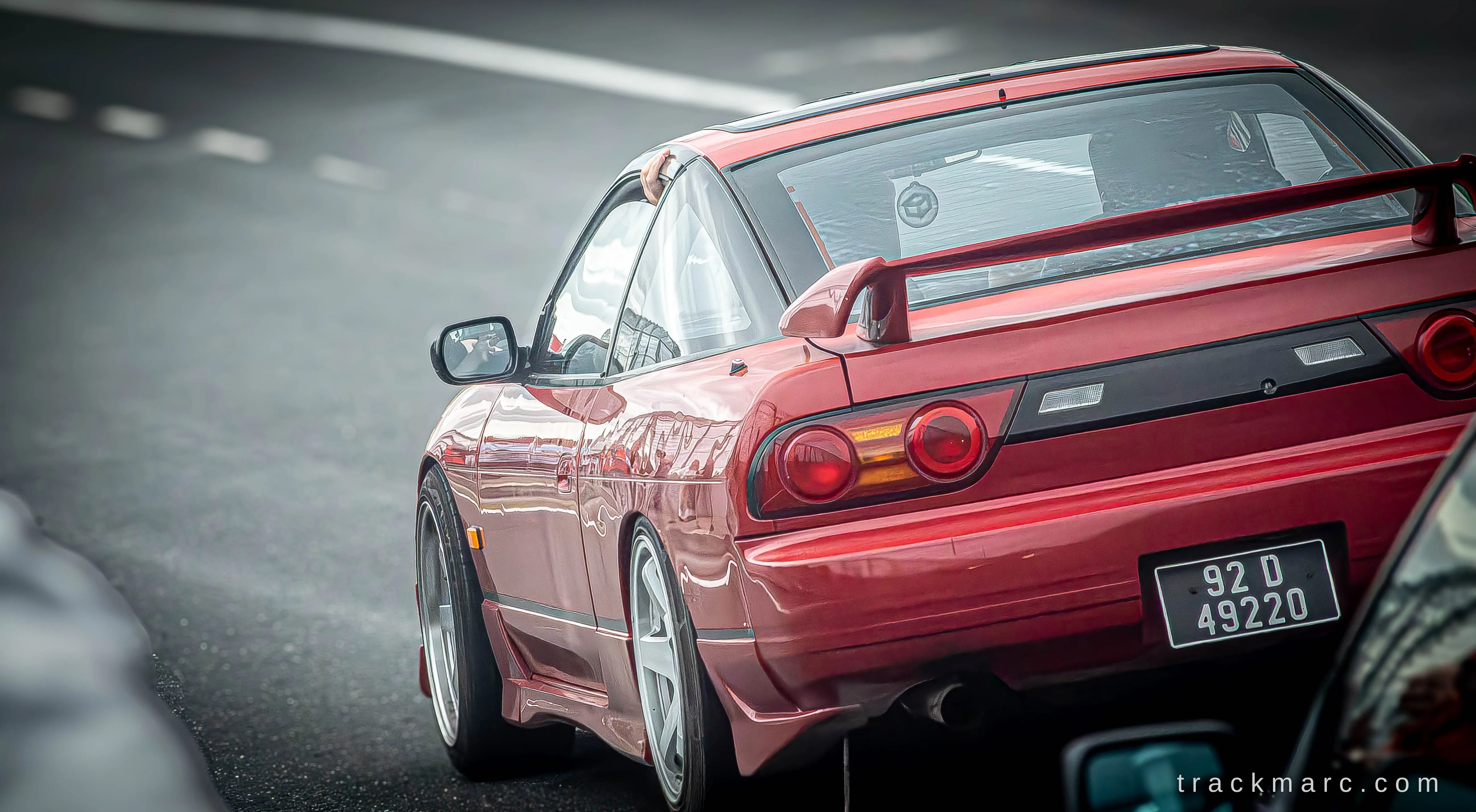 Nissan 180SX, Rear Shot — Retrostock
