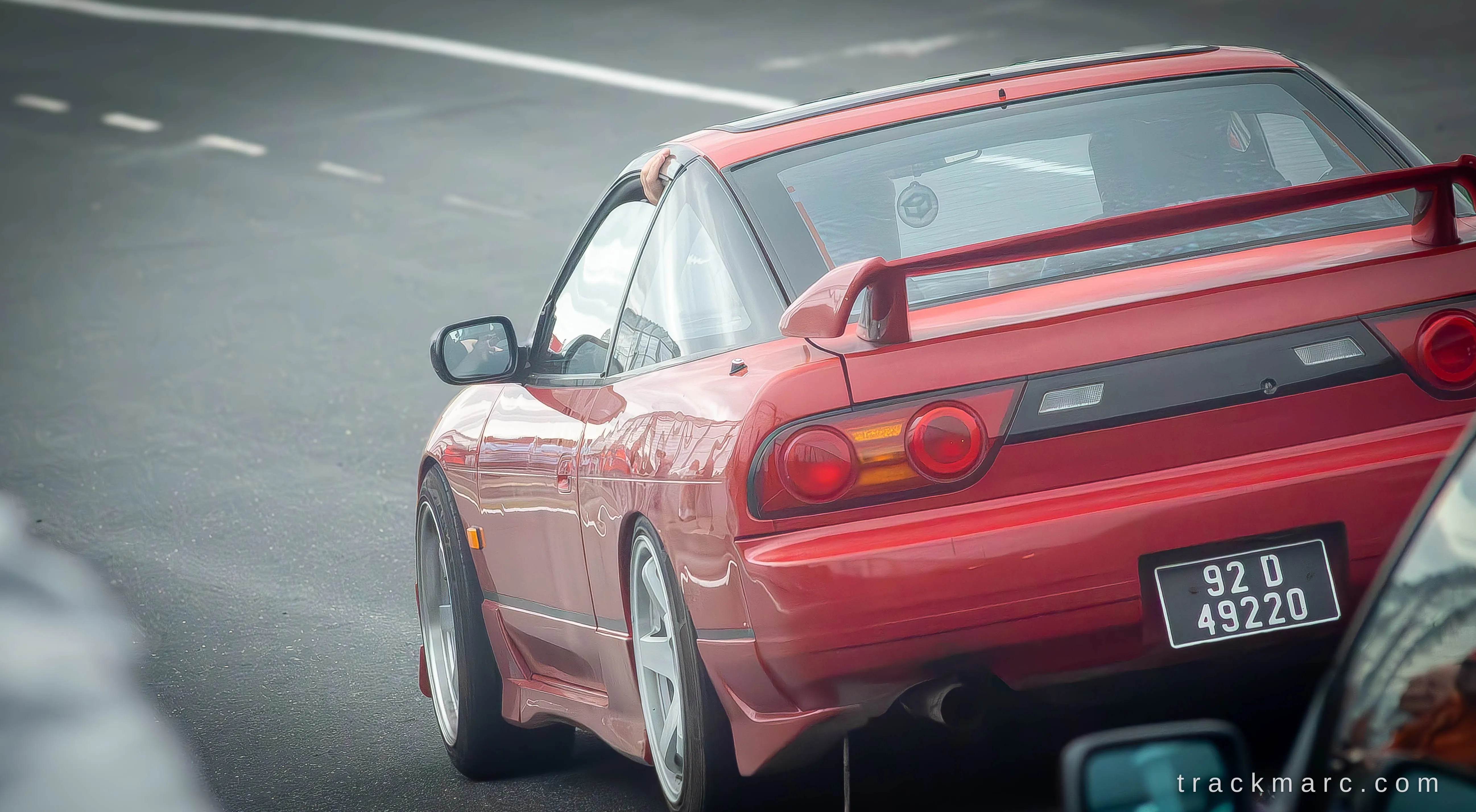 Nissan 180SX, Rear Shot — Retrostock
