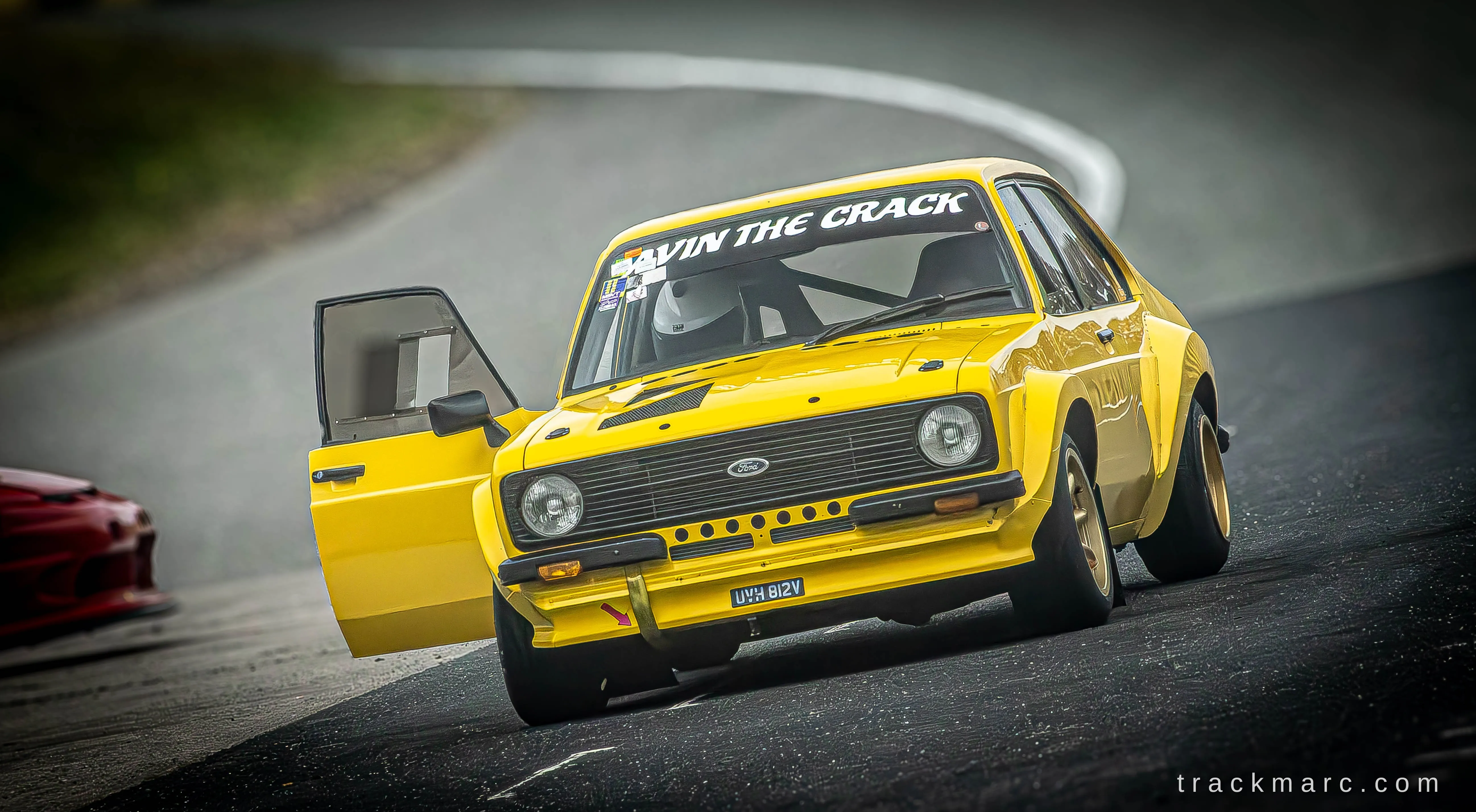 Ford Escort Mk2, Door Open — Retrostock