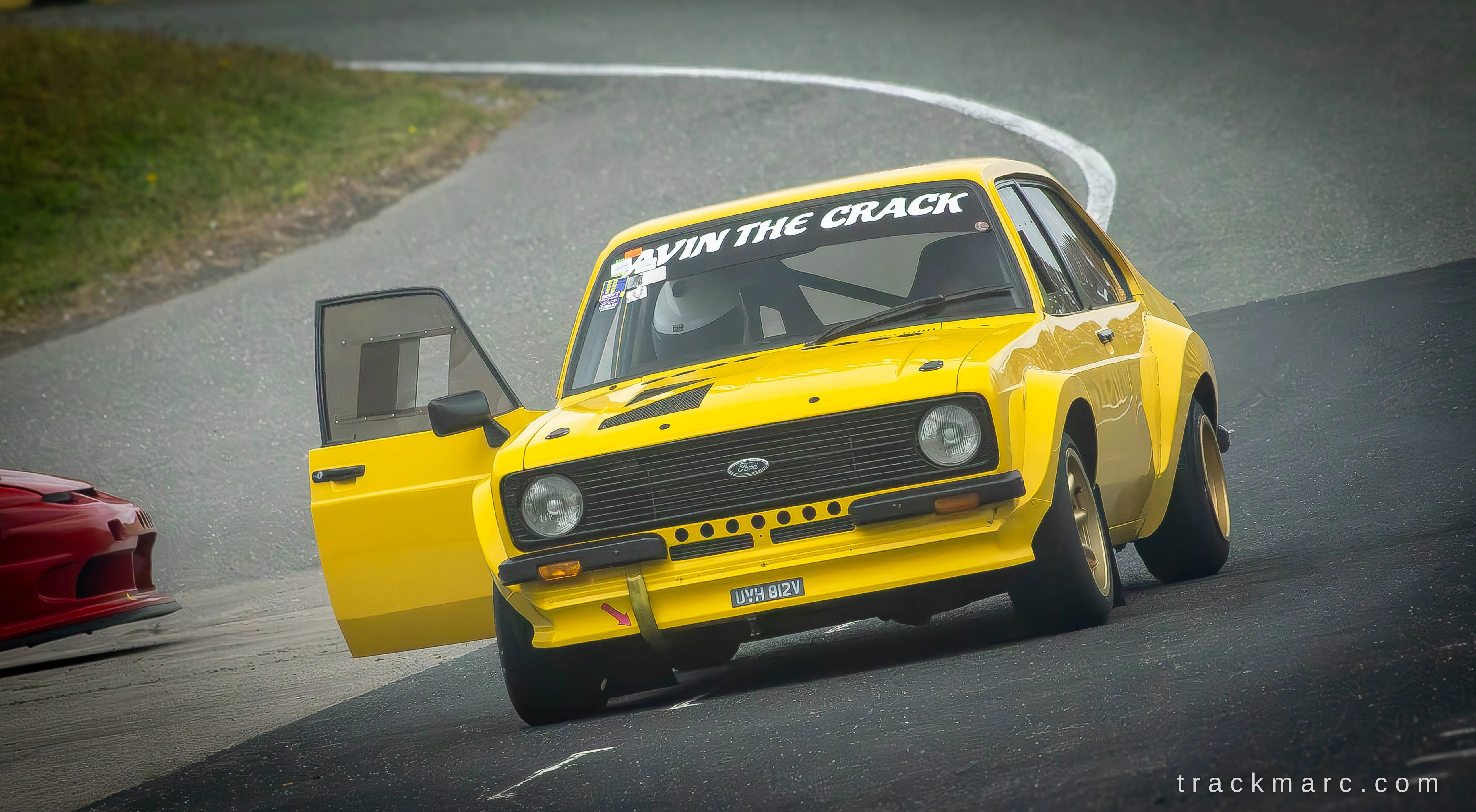 Ford Escort Mk2, Door Open — Retrostock
