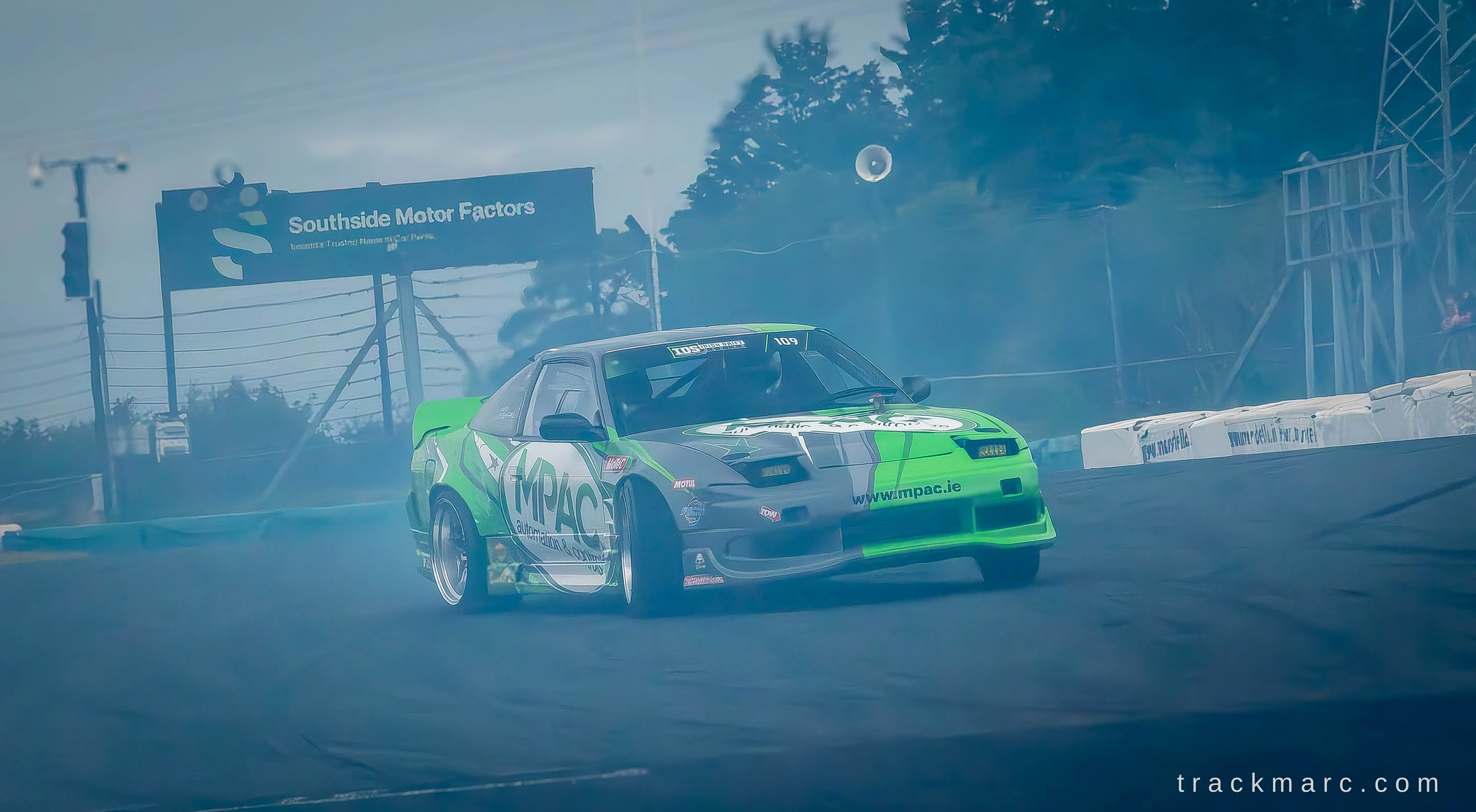 Nissan 180SX Drifting — Retrostock
