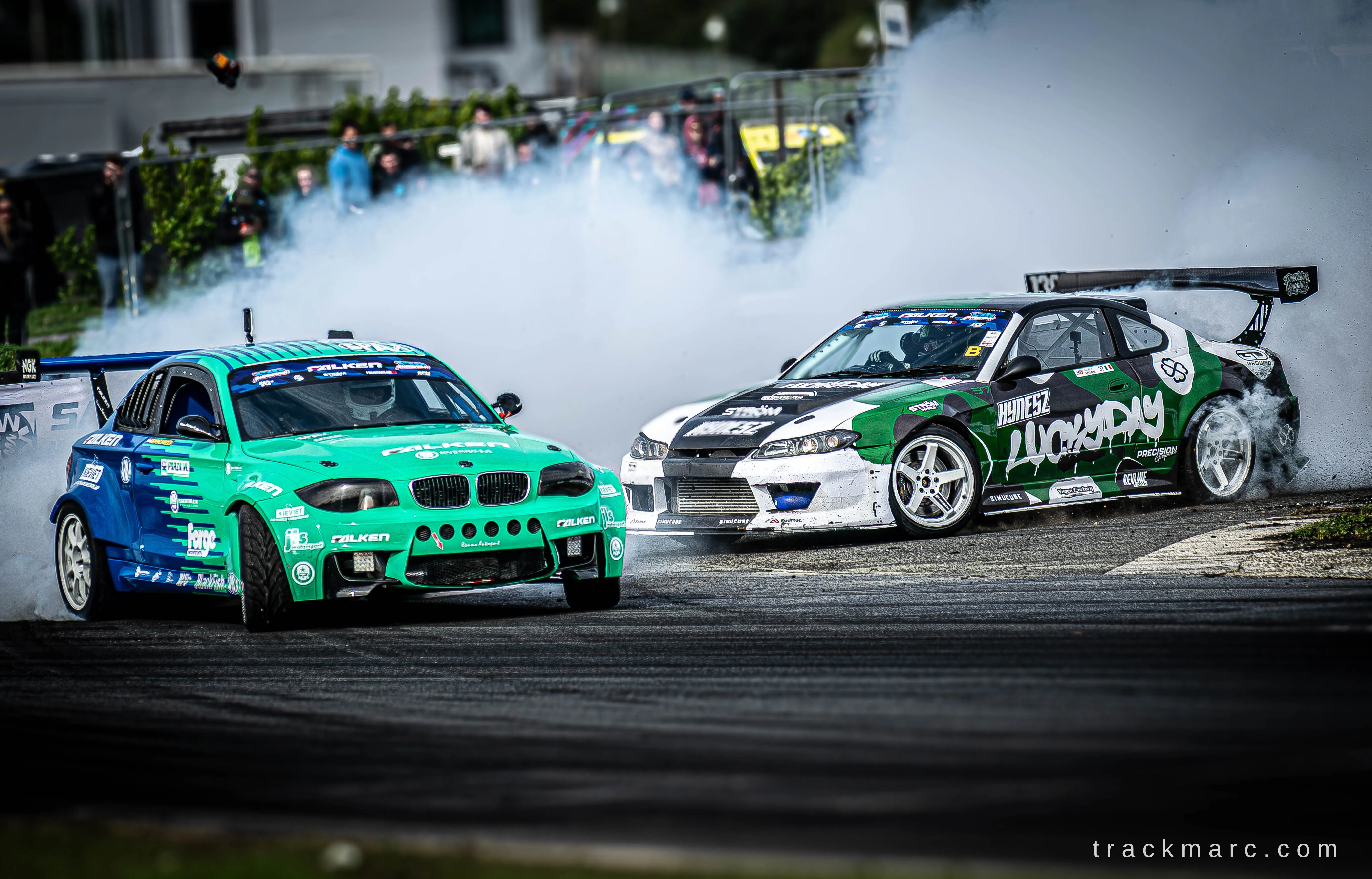 BMW E82 and Nissan Silvia S15, 130 Showdown