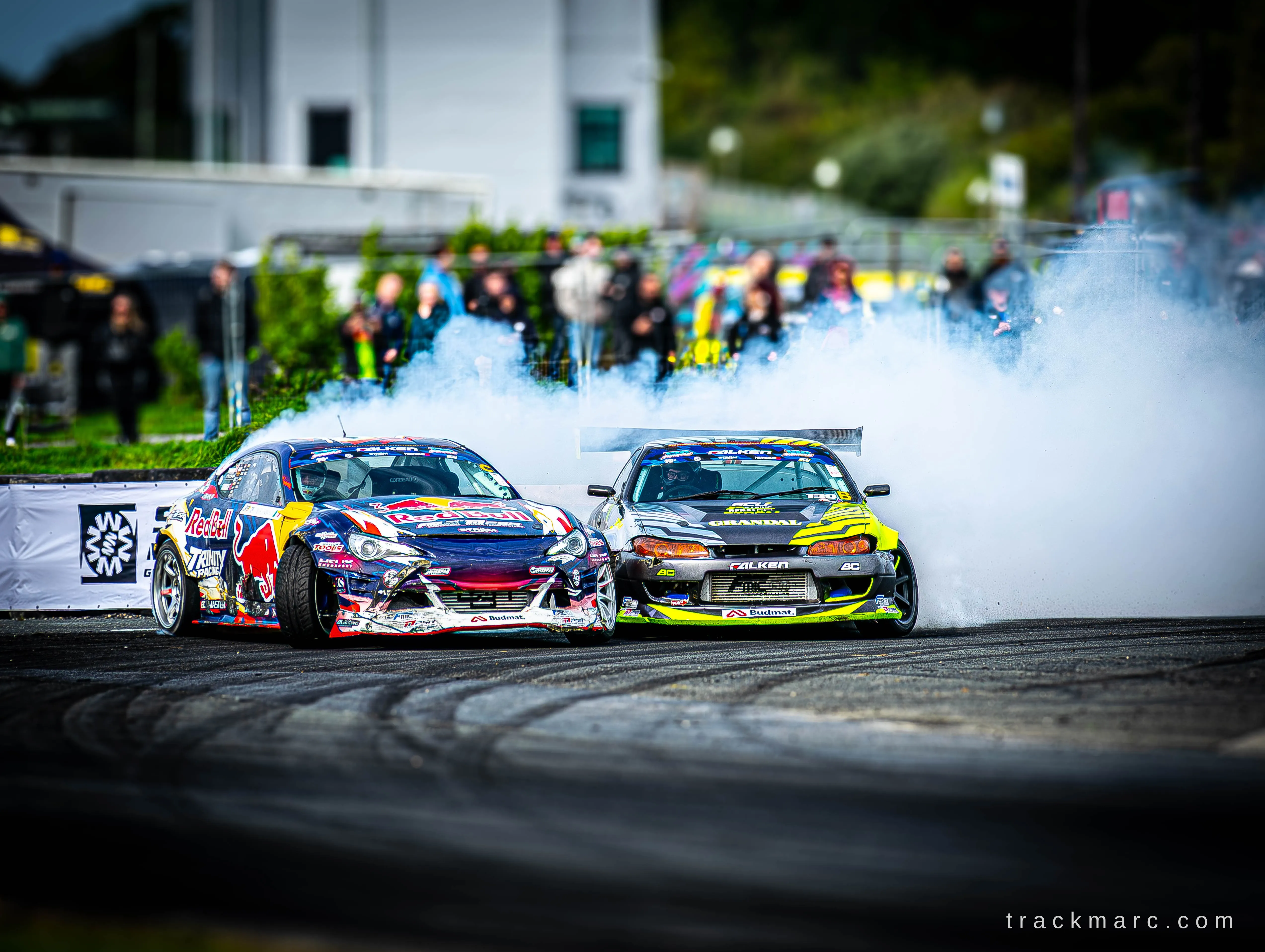 Conor Shanahan's Toyota GT86 and James Deane's Nissan Silvia S15 — 130 Showdown