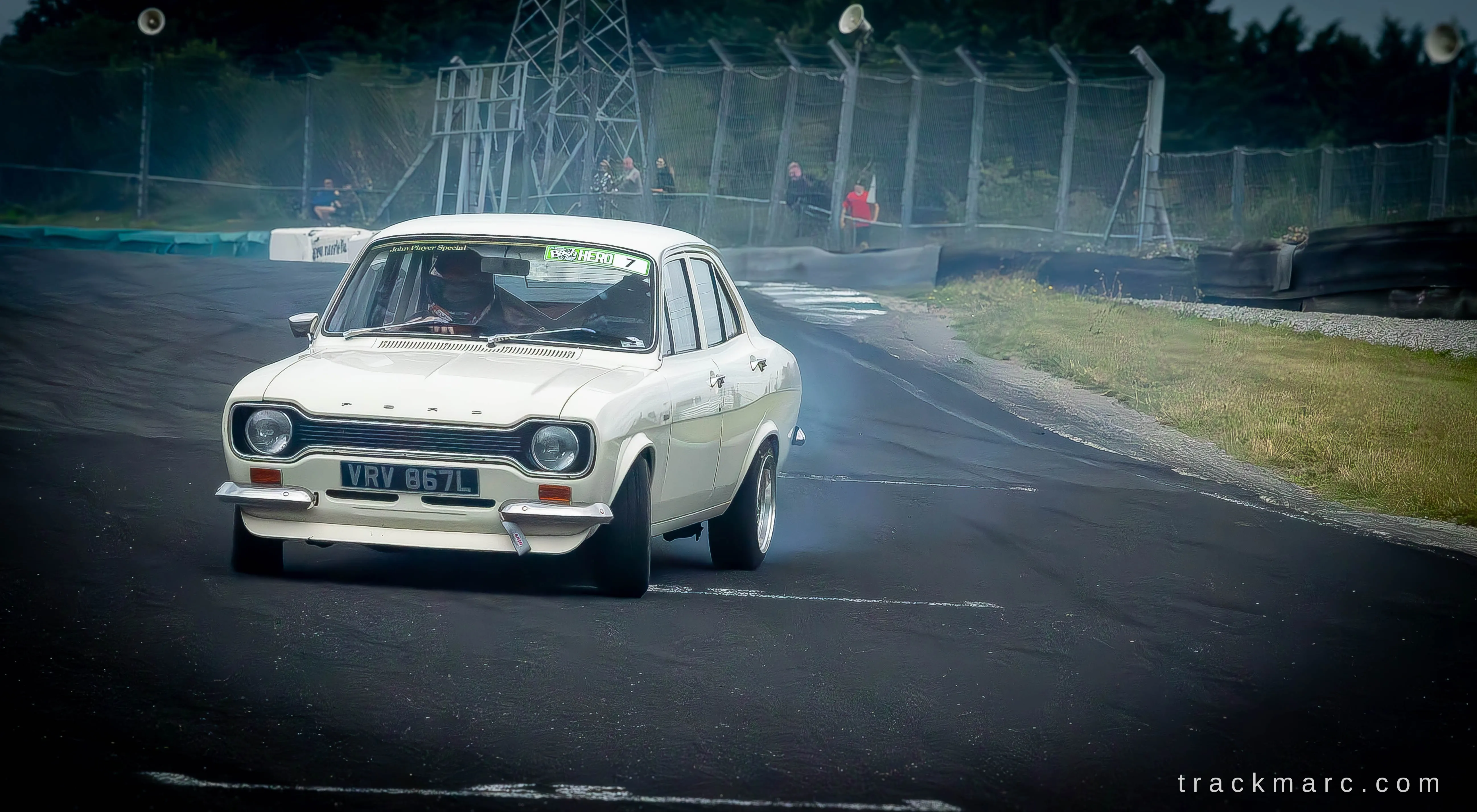 Ford Escort Mk1 and Spectators — Retrostock
