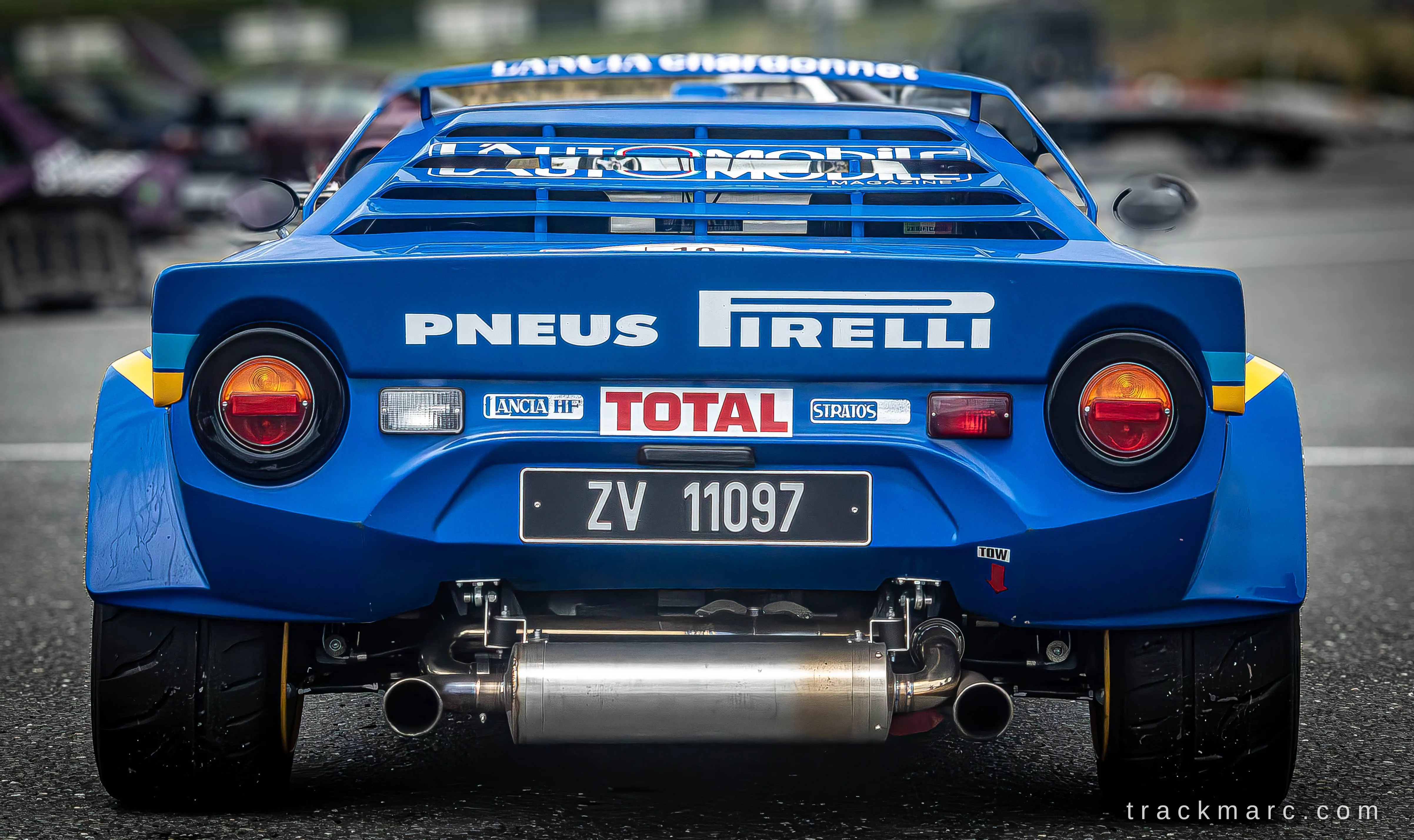 Lancia Stratos, Rear Detail — Retrostock