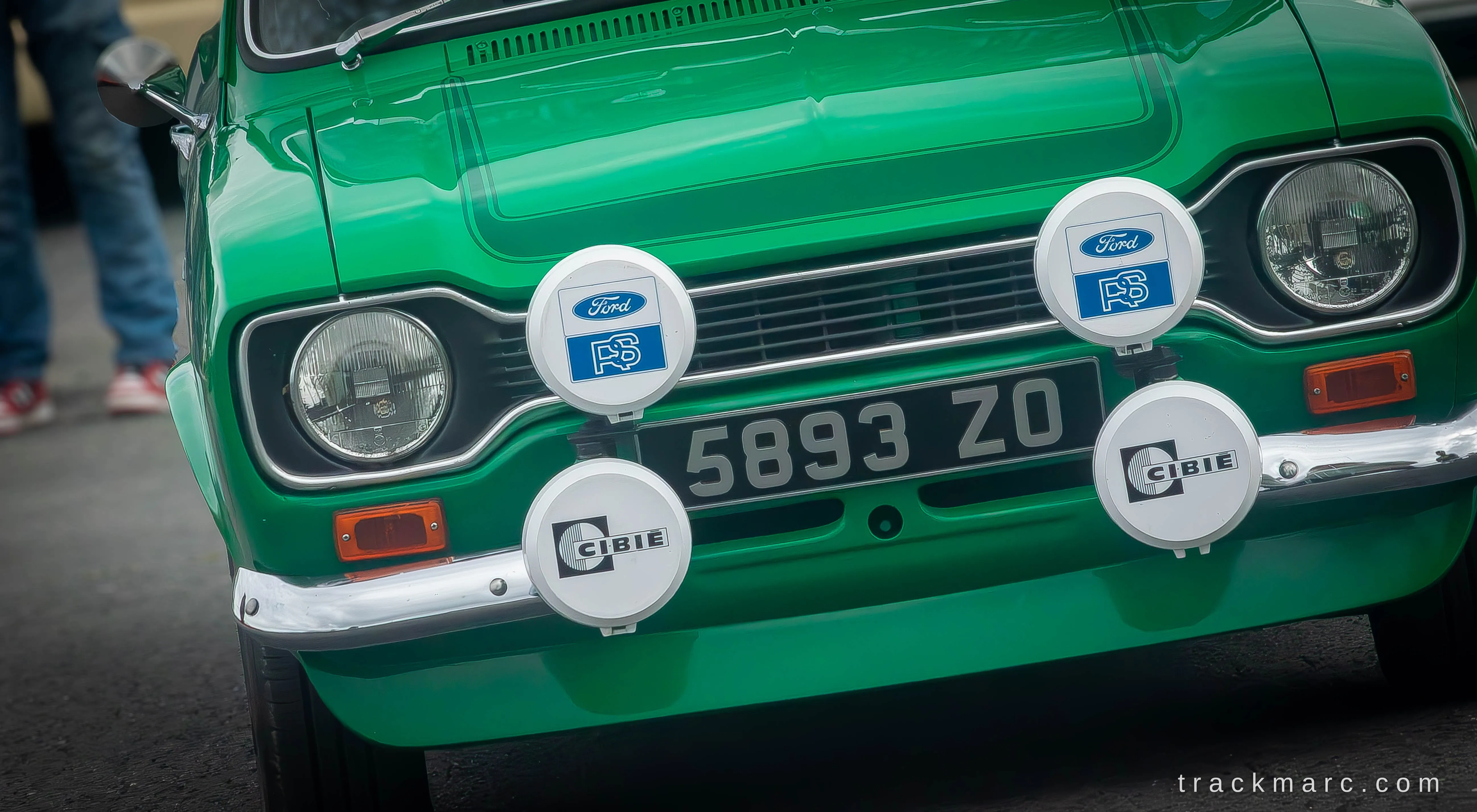 Ford Escort Mk1, Ford RS Spotlights — Retrostock