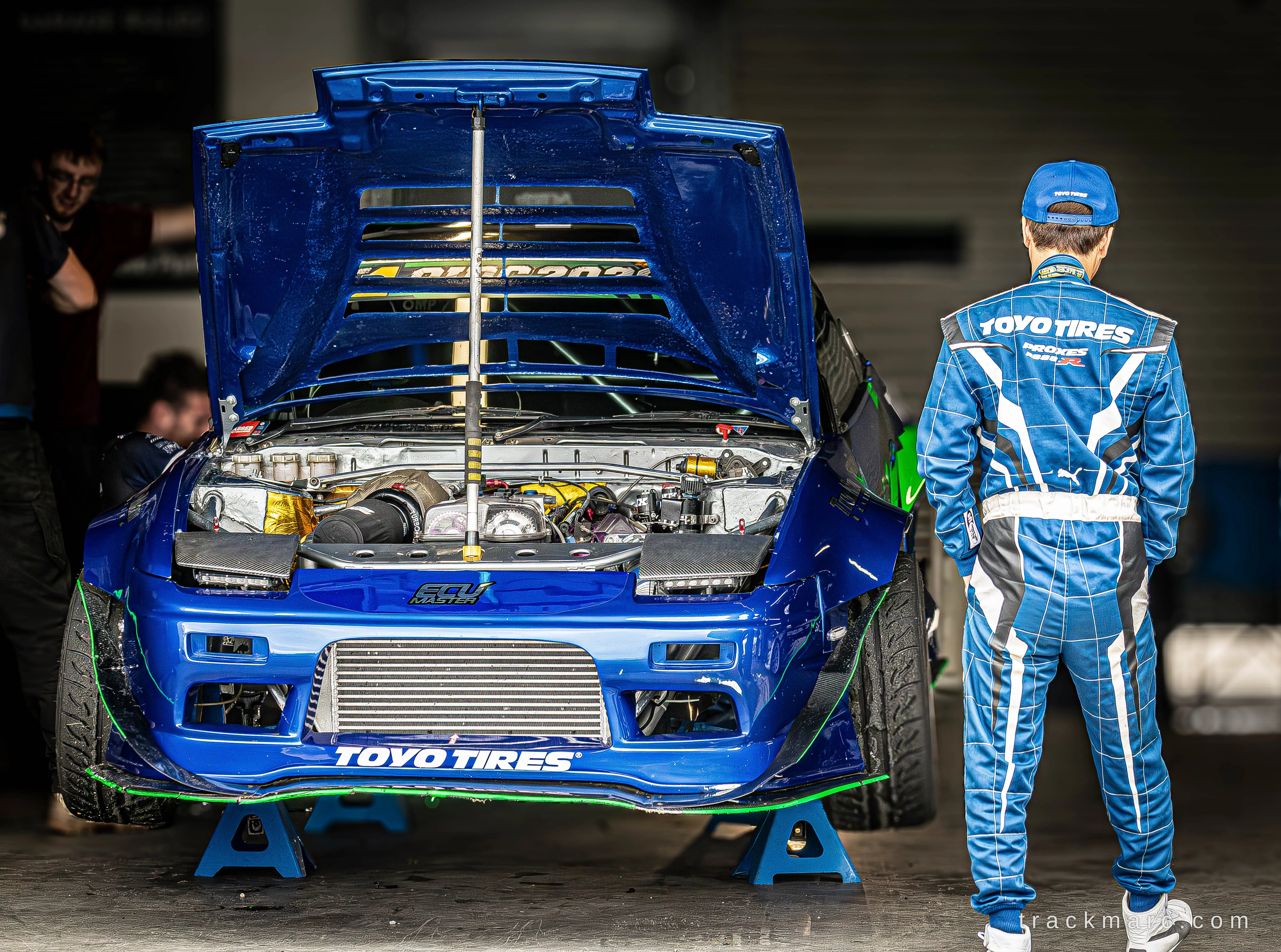 Nissan 180SX, Blue — 130 Showdown