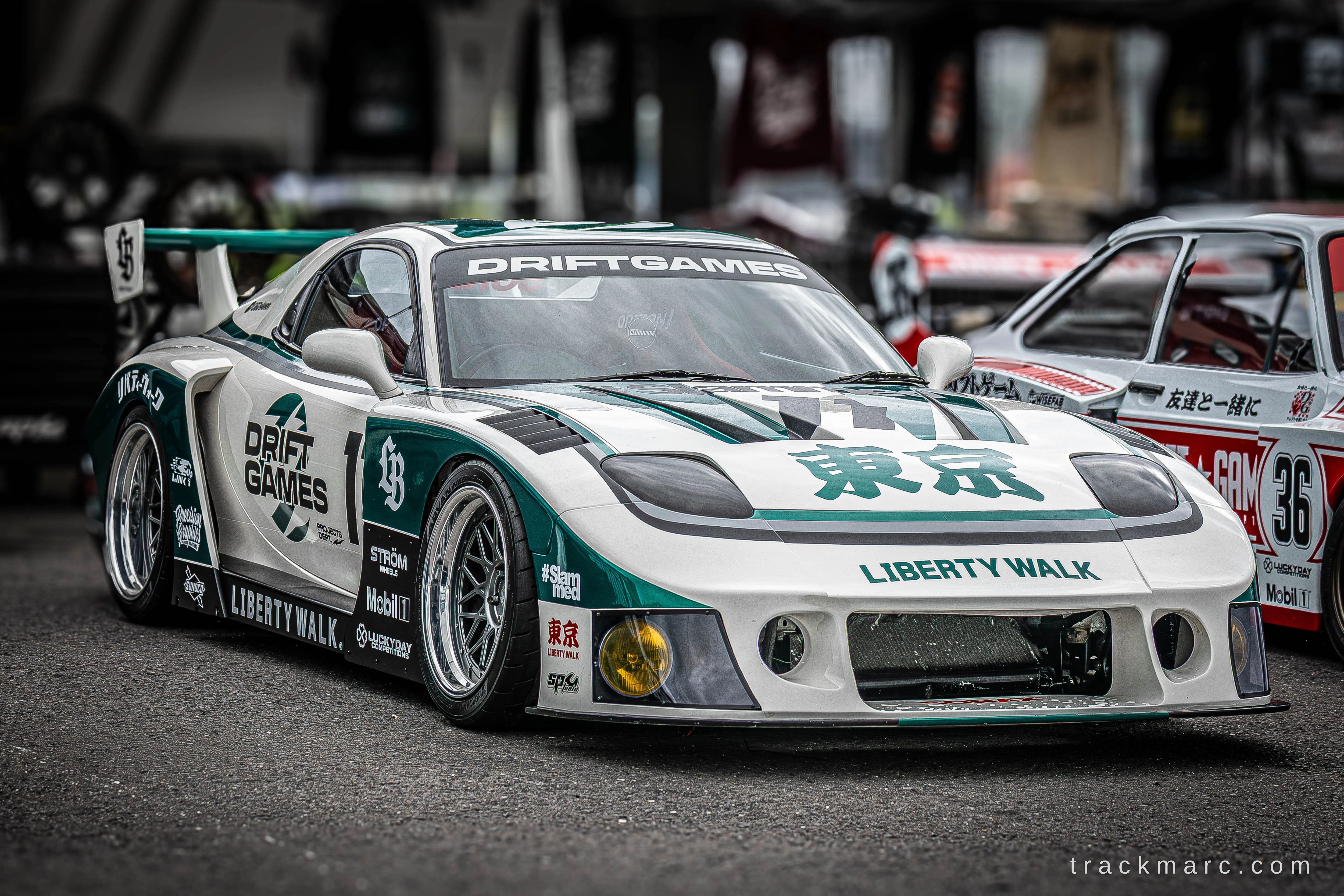 Mazda RX-7, Liberty Walk livery — 130 Showdown