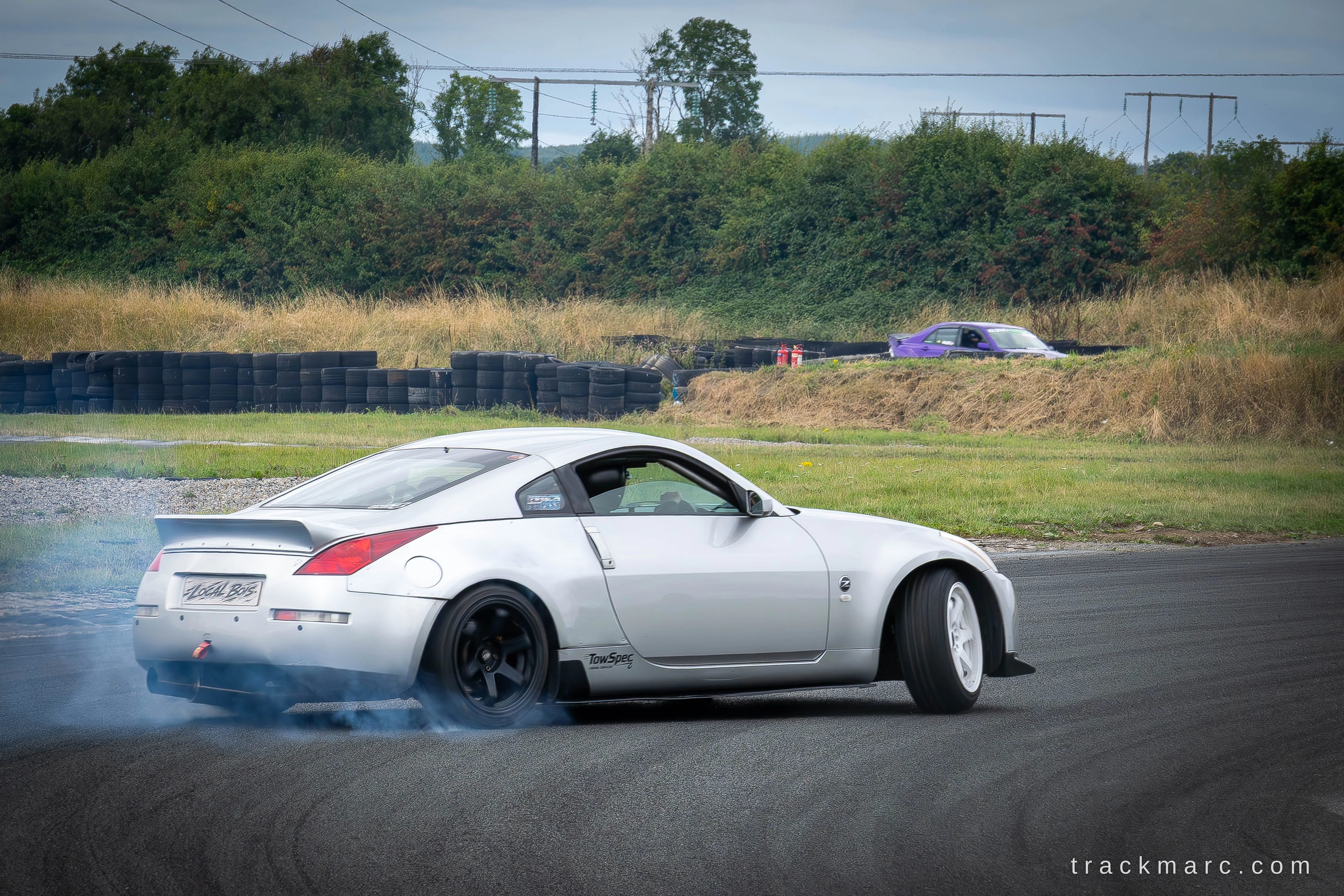Silver Nissan 350Z, Drift Games
