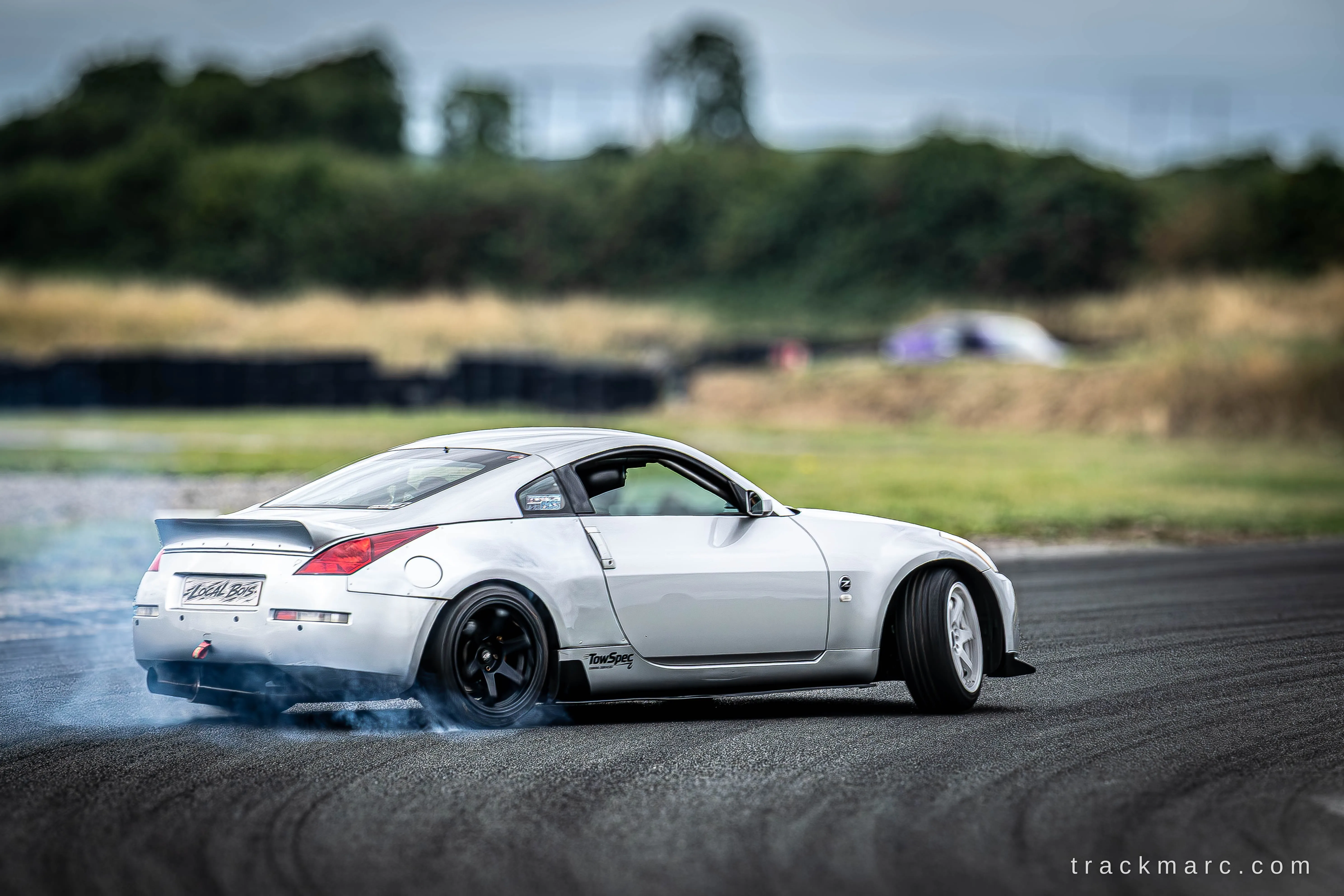 Silver Nissan 350Z, Drift Games