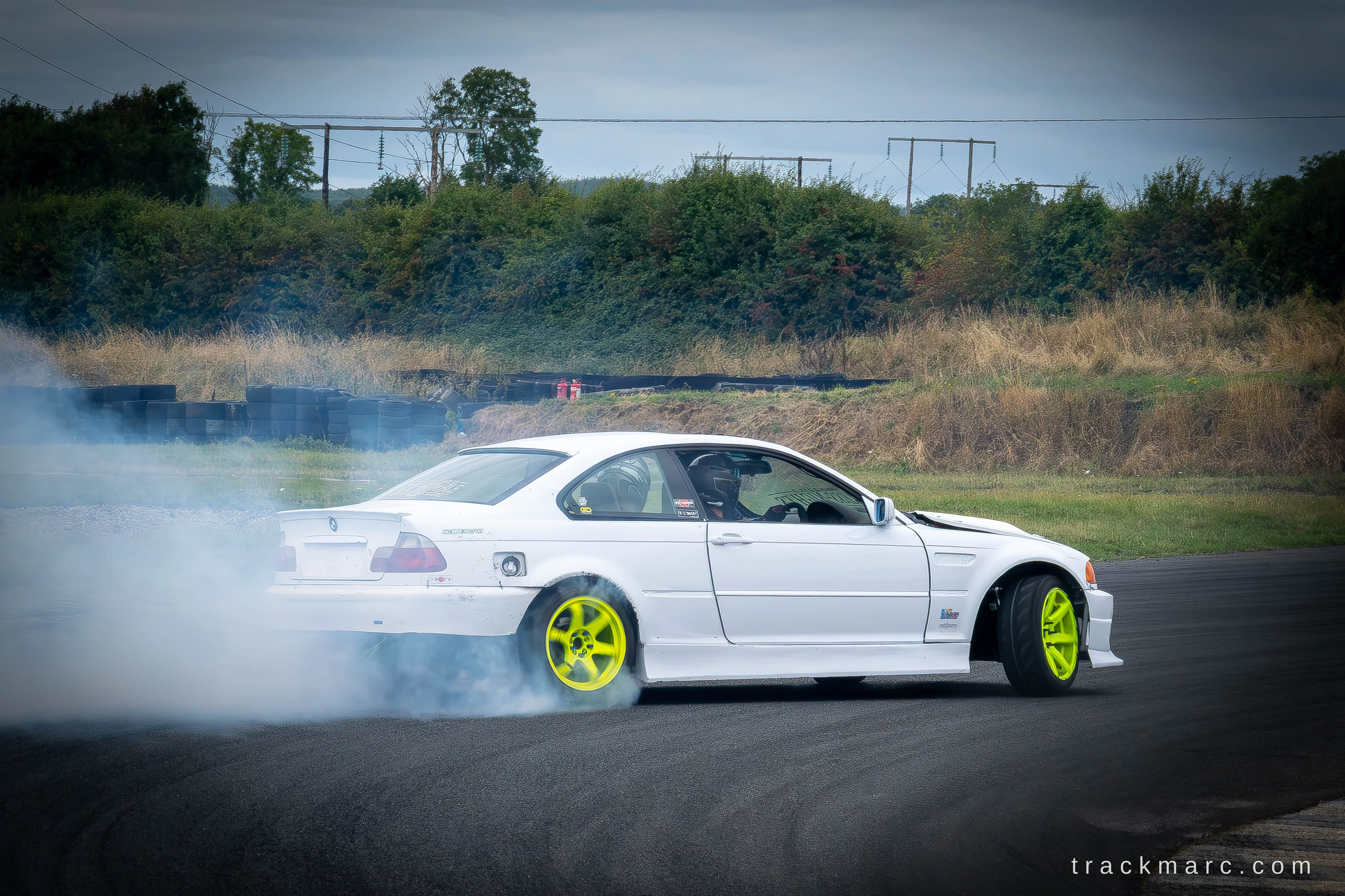 White BMW E46 Coupe, Drift Games