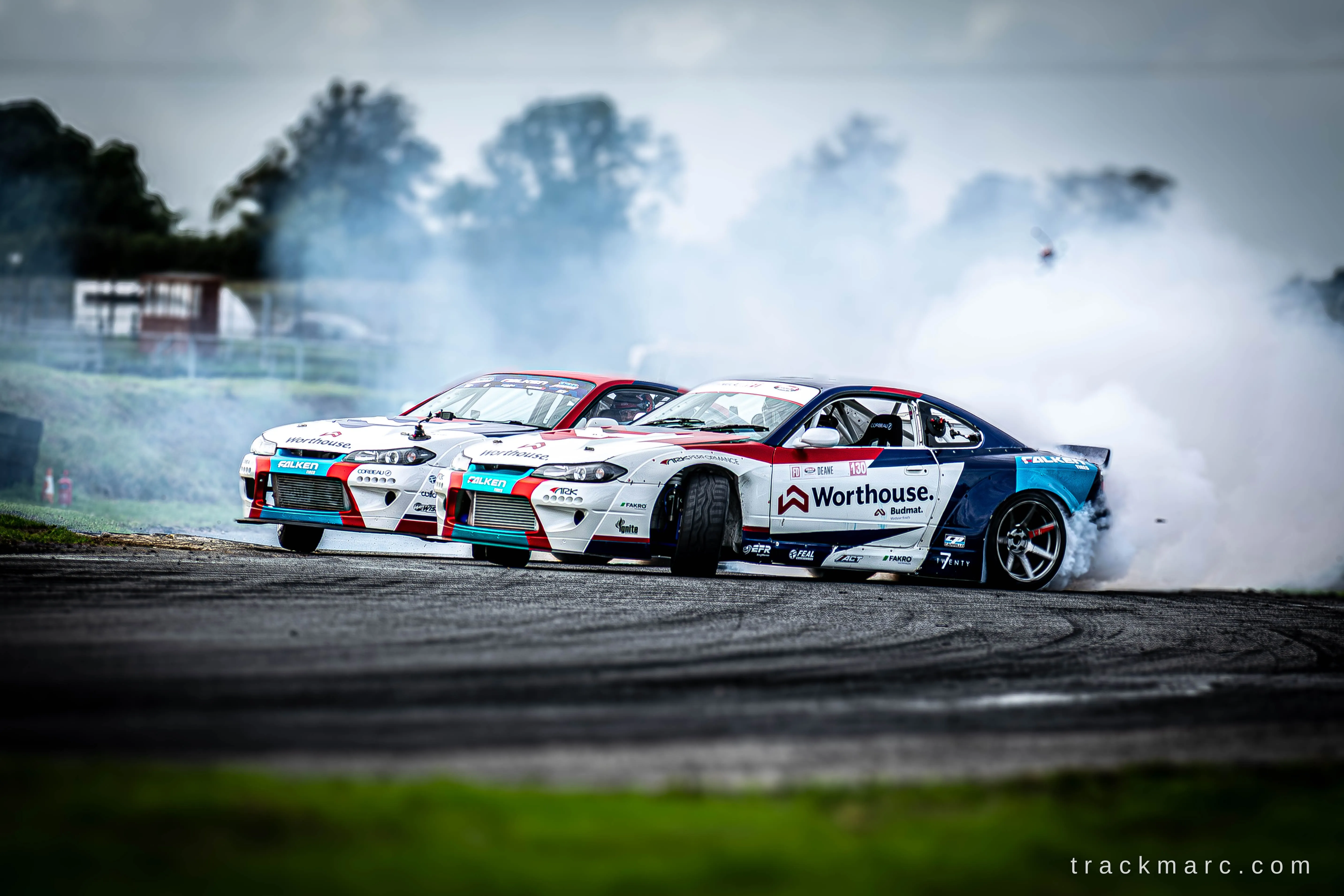 James Deane's Worthouse Nissan Silvia S15 pair — 130 Showdown