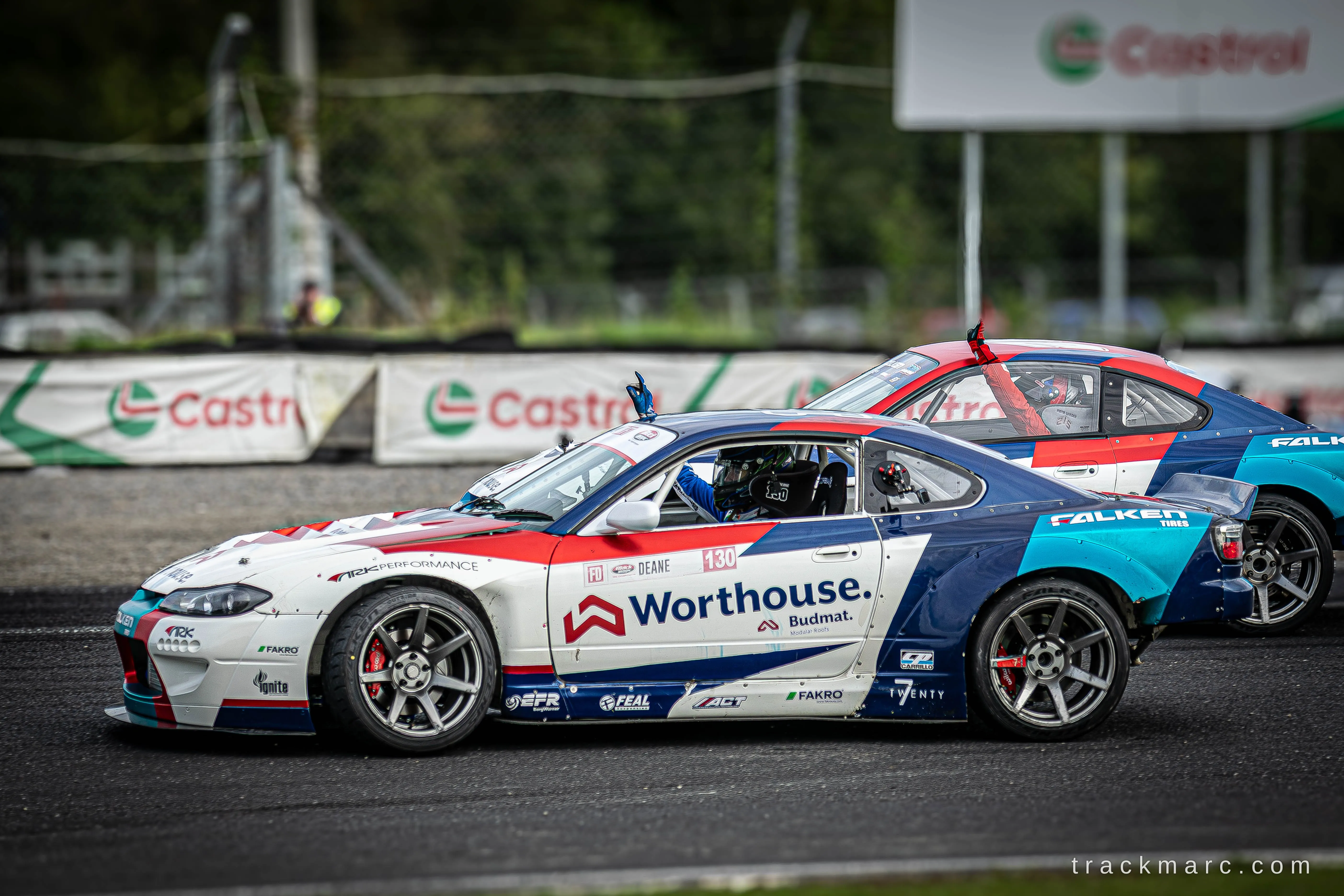 James Deane's Nissan Silvia S15 at 130 Showdown