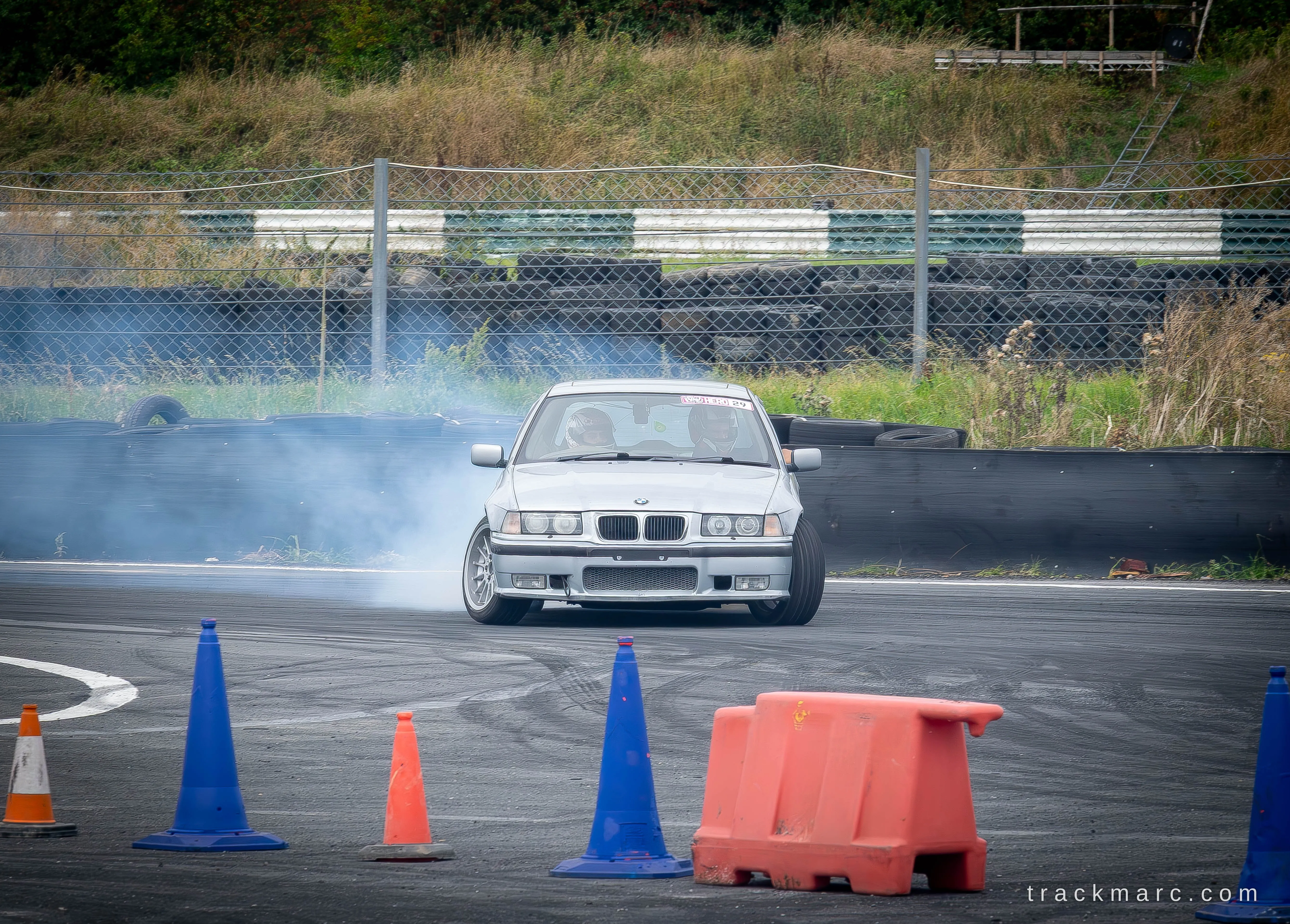 BMW E36 drifting at Drift Games