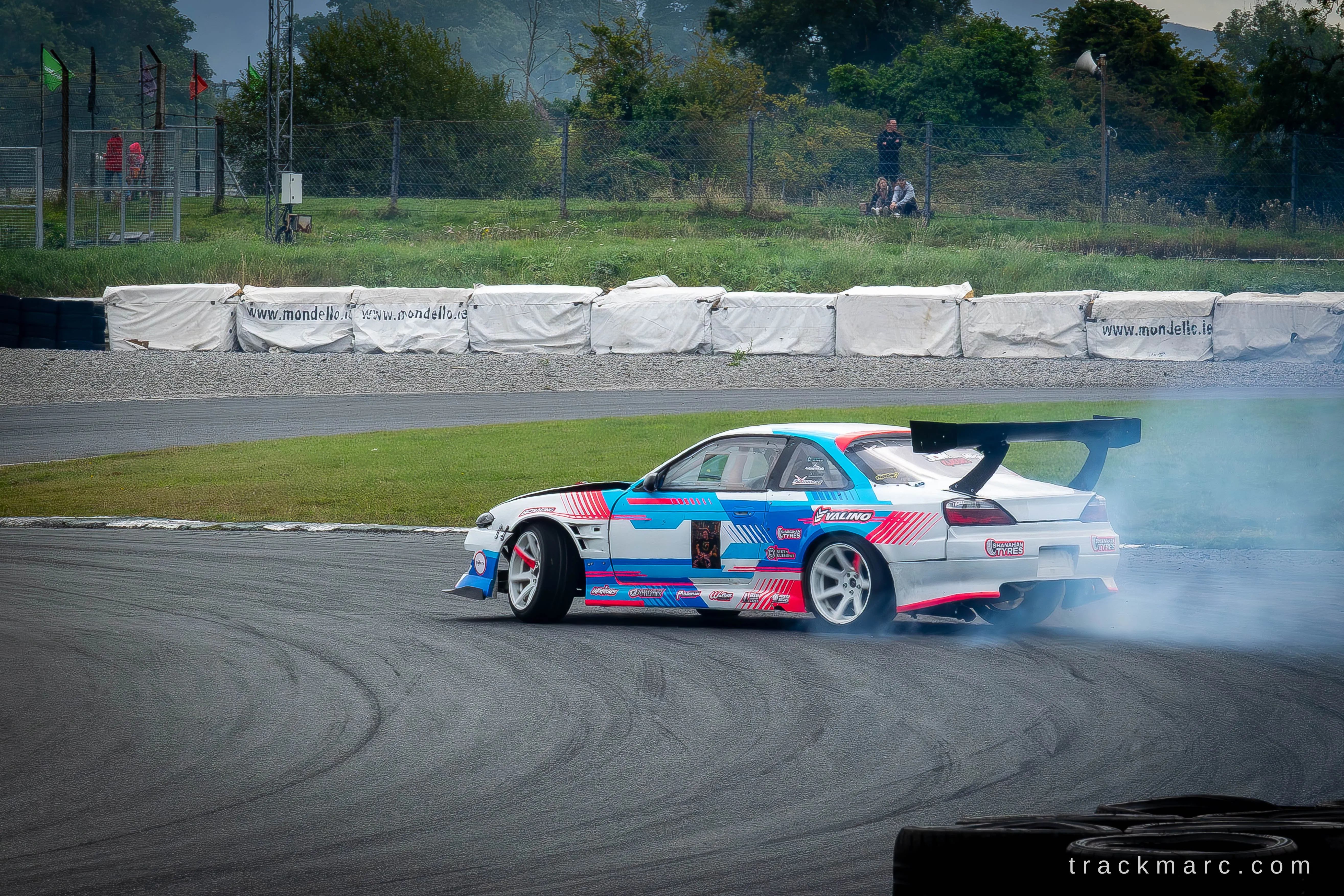 Nissan Silvia S15 drift car — Drift Games, Mondello Park