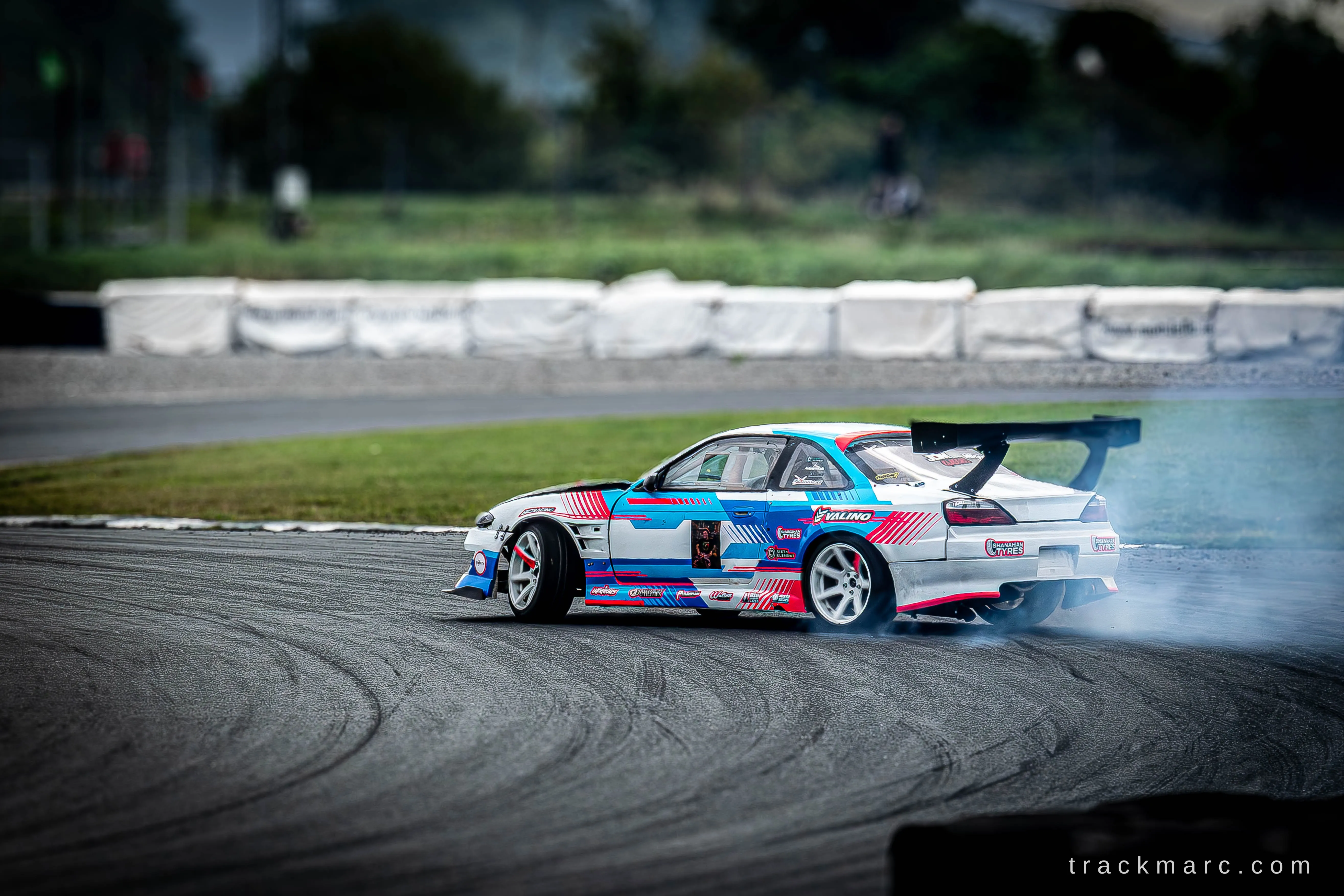 Nissan Silvia S15 drift car — Drift Games, Mondello Park