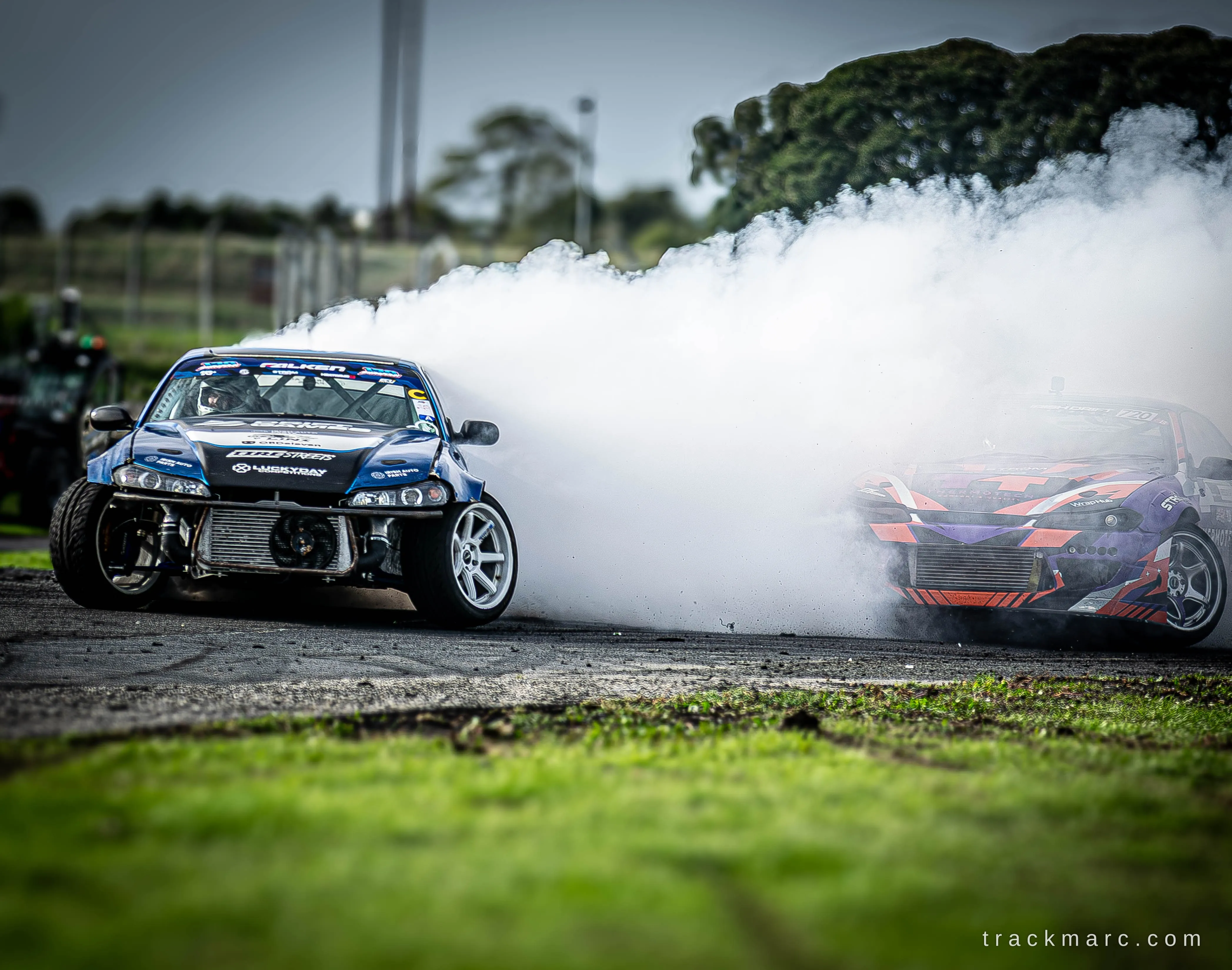 Nissan Silvia S15 drift pairing — 130 Showdown