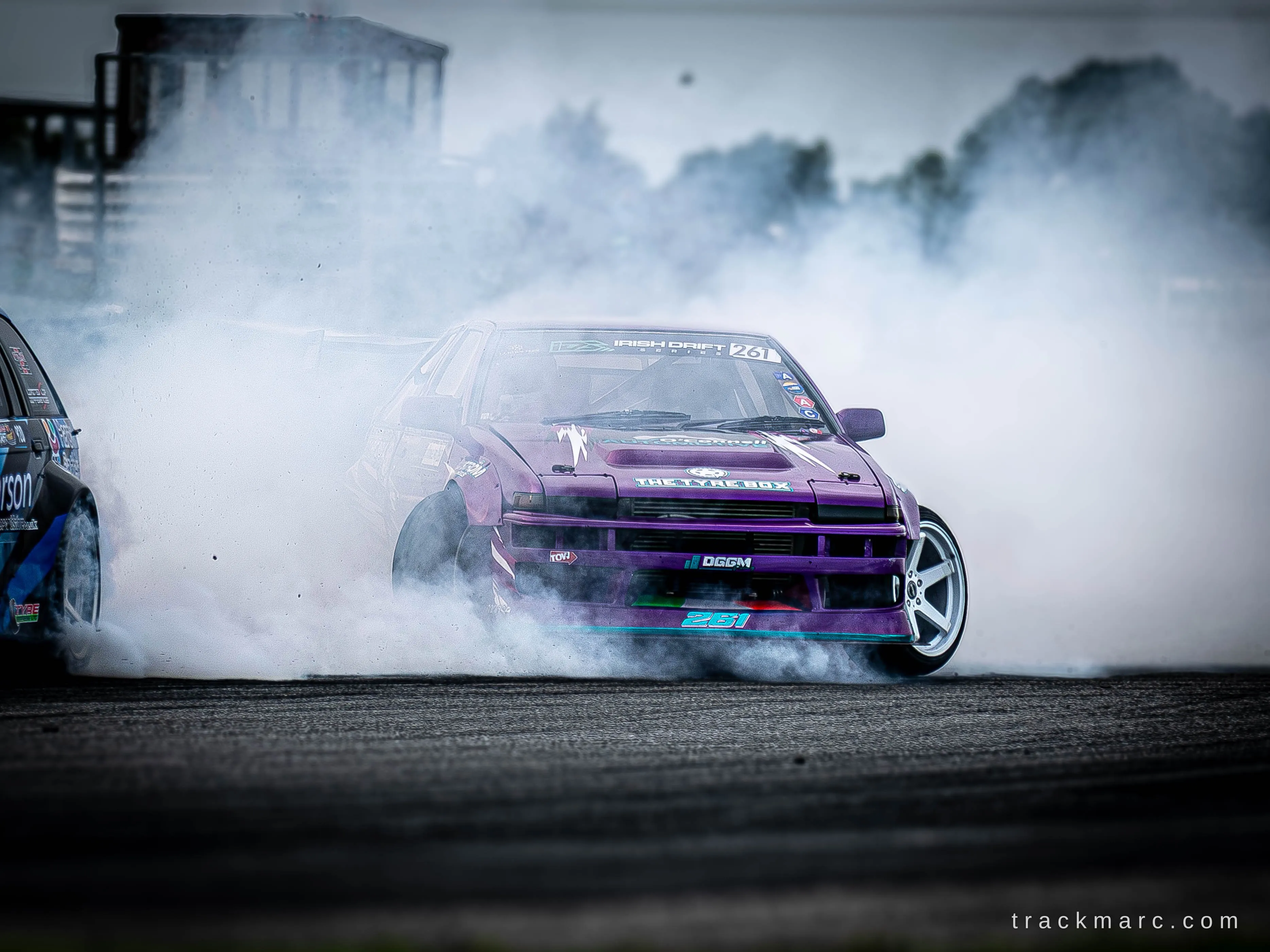 Purple Toyota AE86, 130 Showdown
