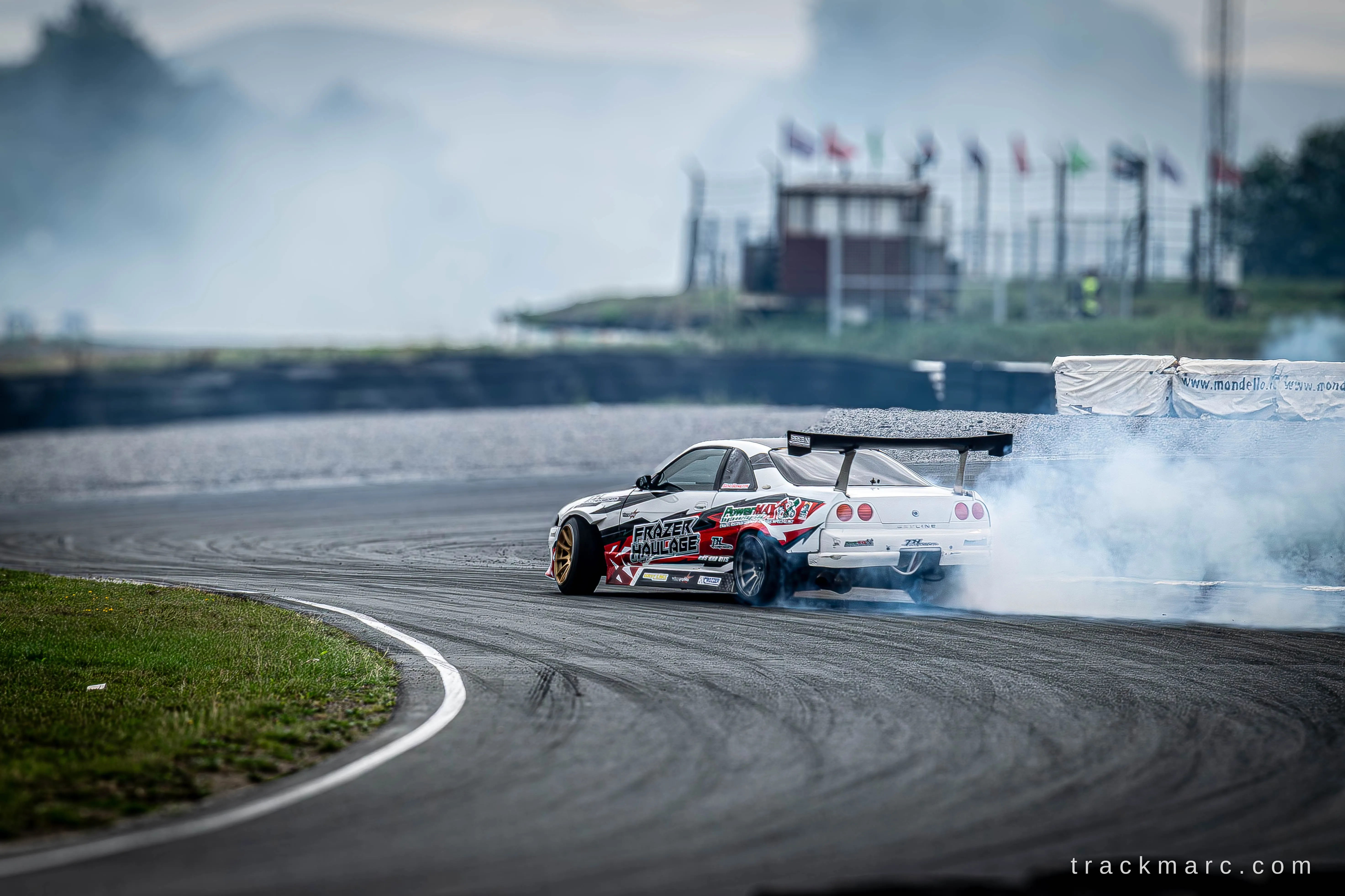 Nissan Skyline R33 drift car at Drift Games