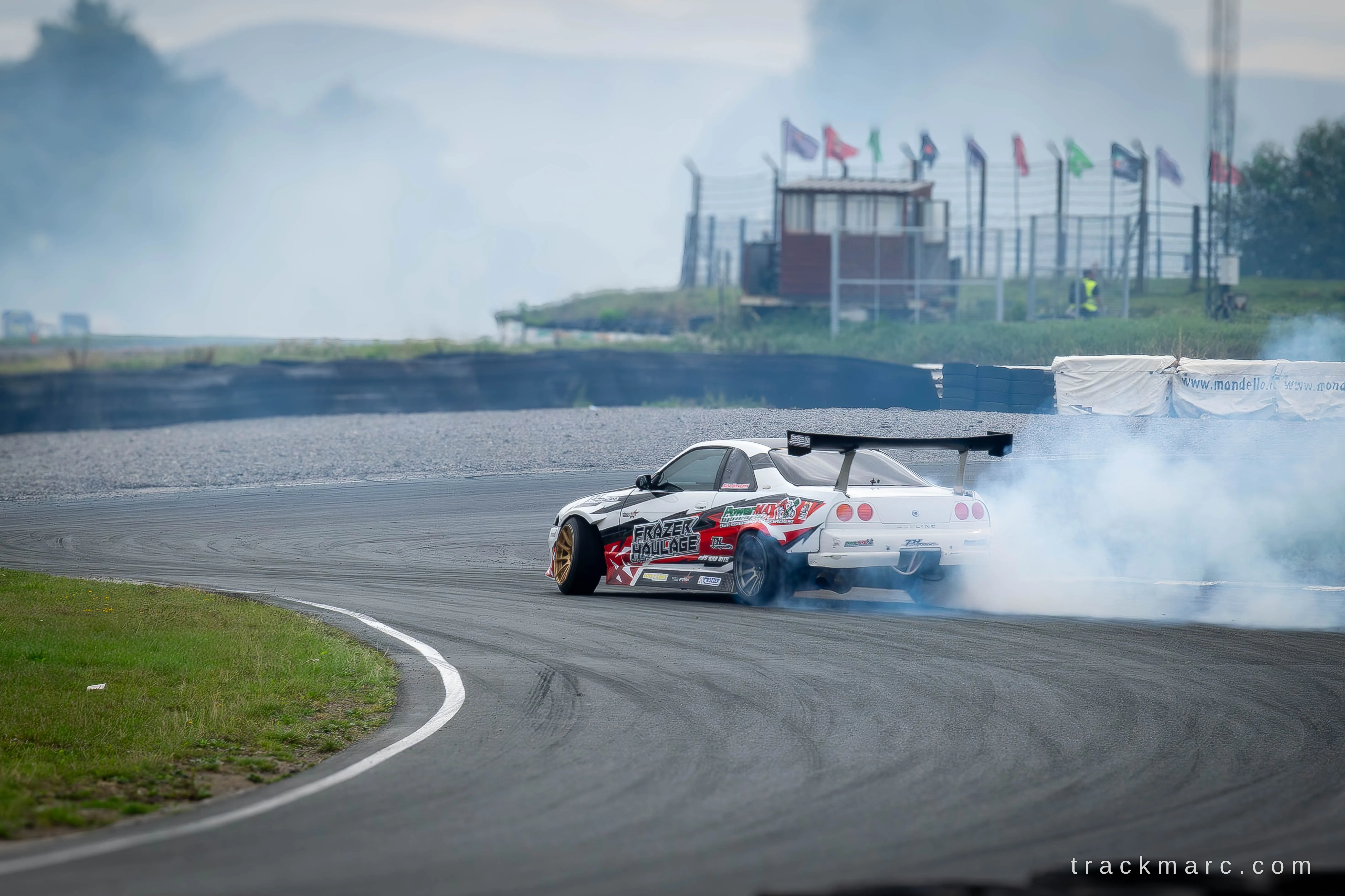 Nissan Skyline R33 drift car at Drift Games