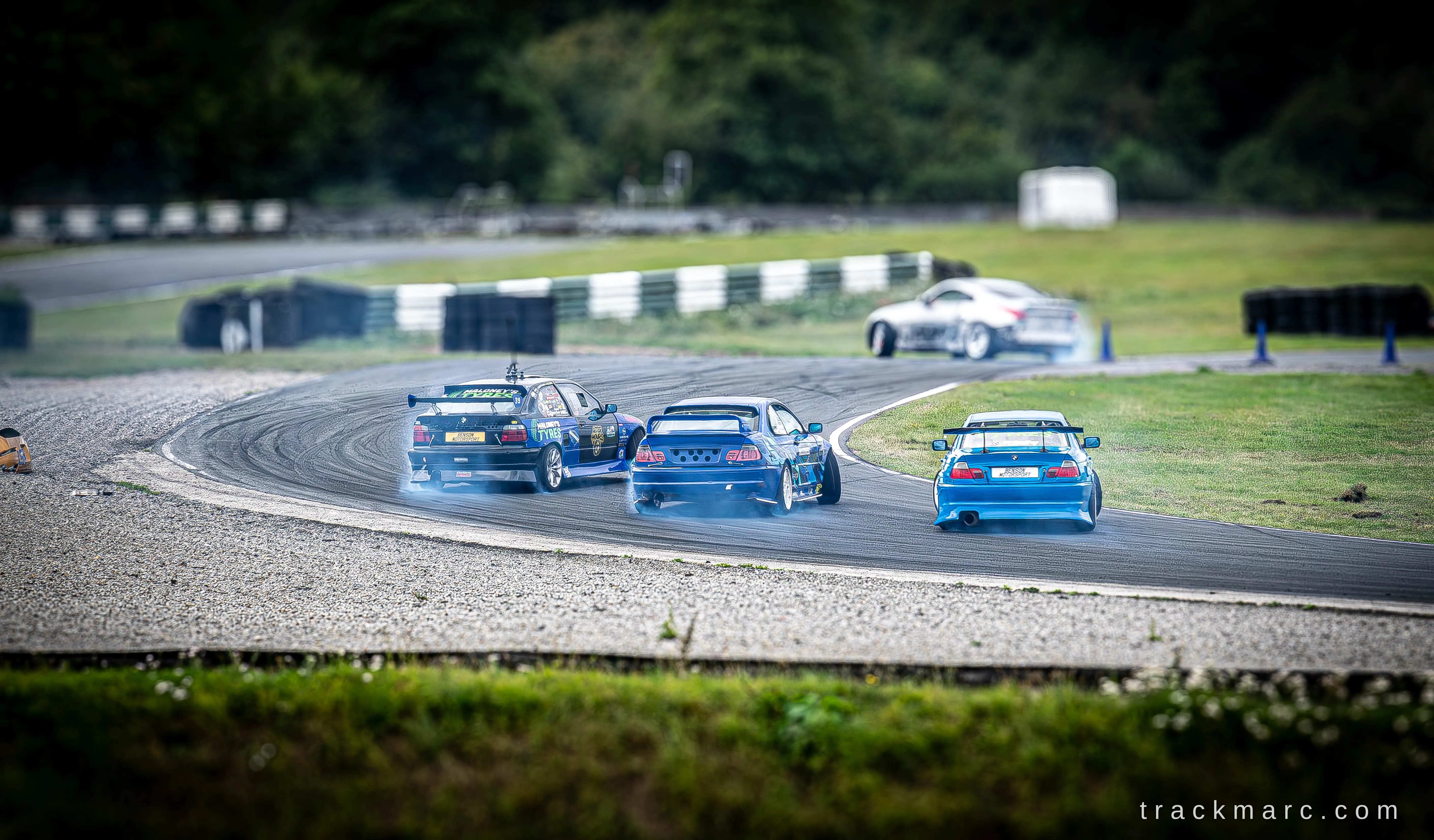 BMW drift trio at Drift Games