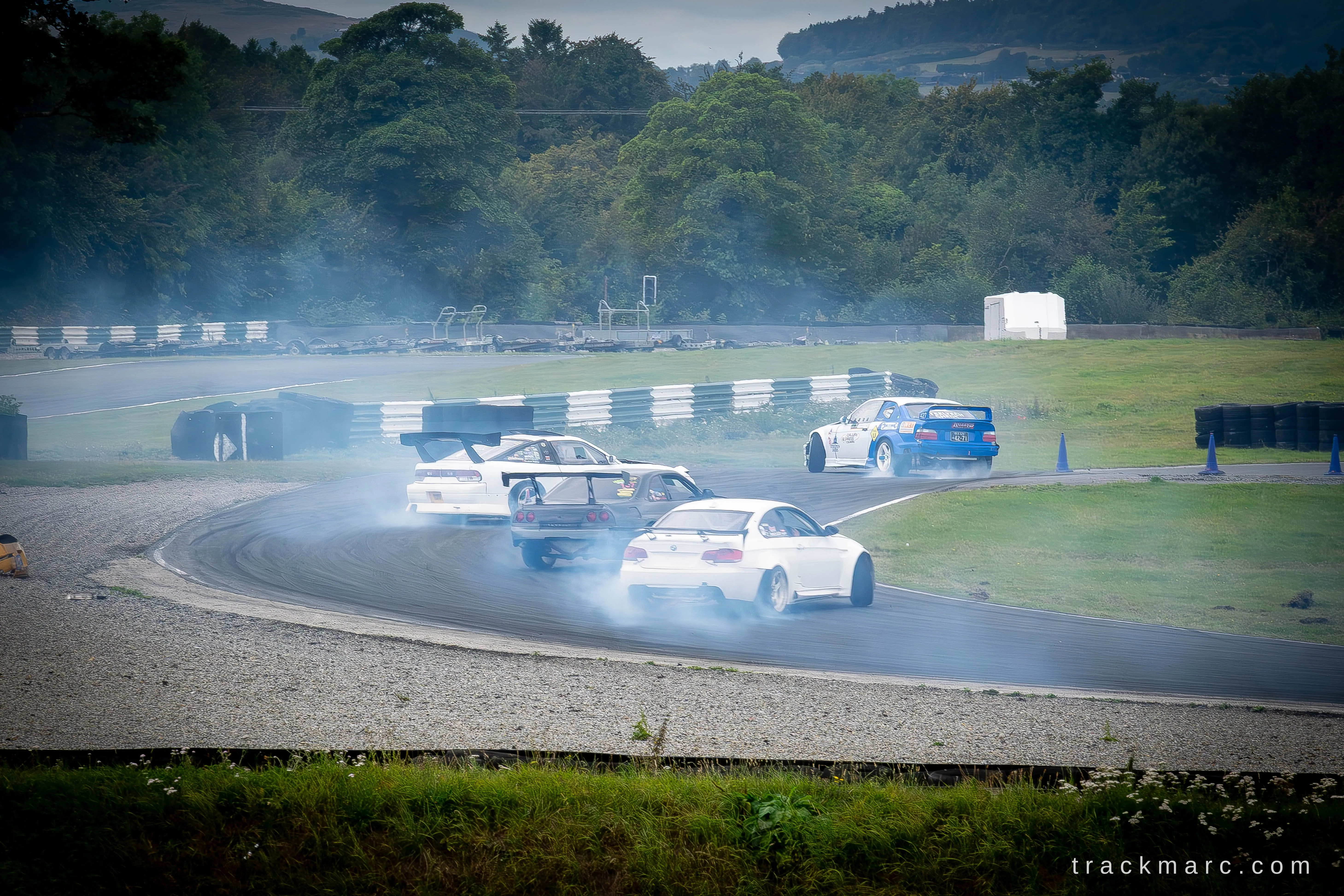 Drift train at Drift Games, Mondello Park