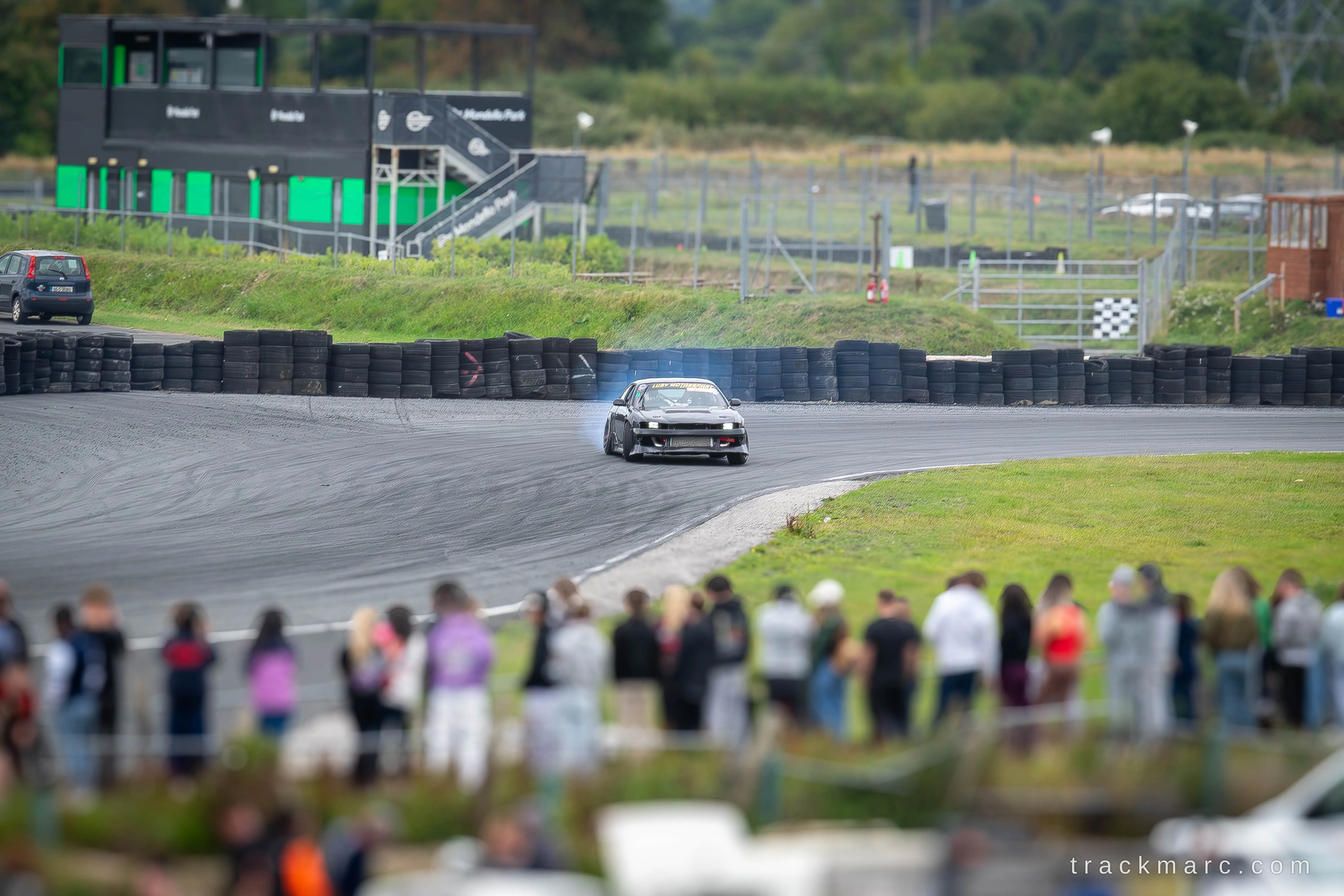 Nissan drift car at Drift Games, Mondello Park