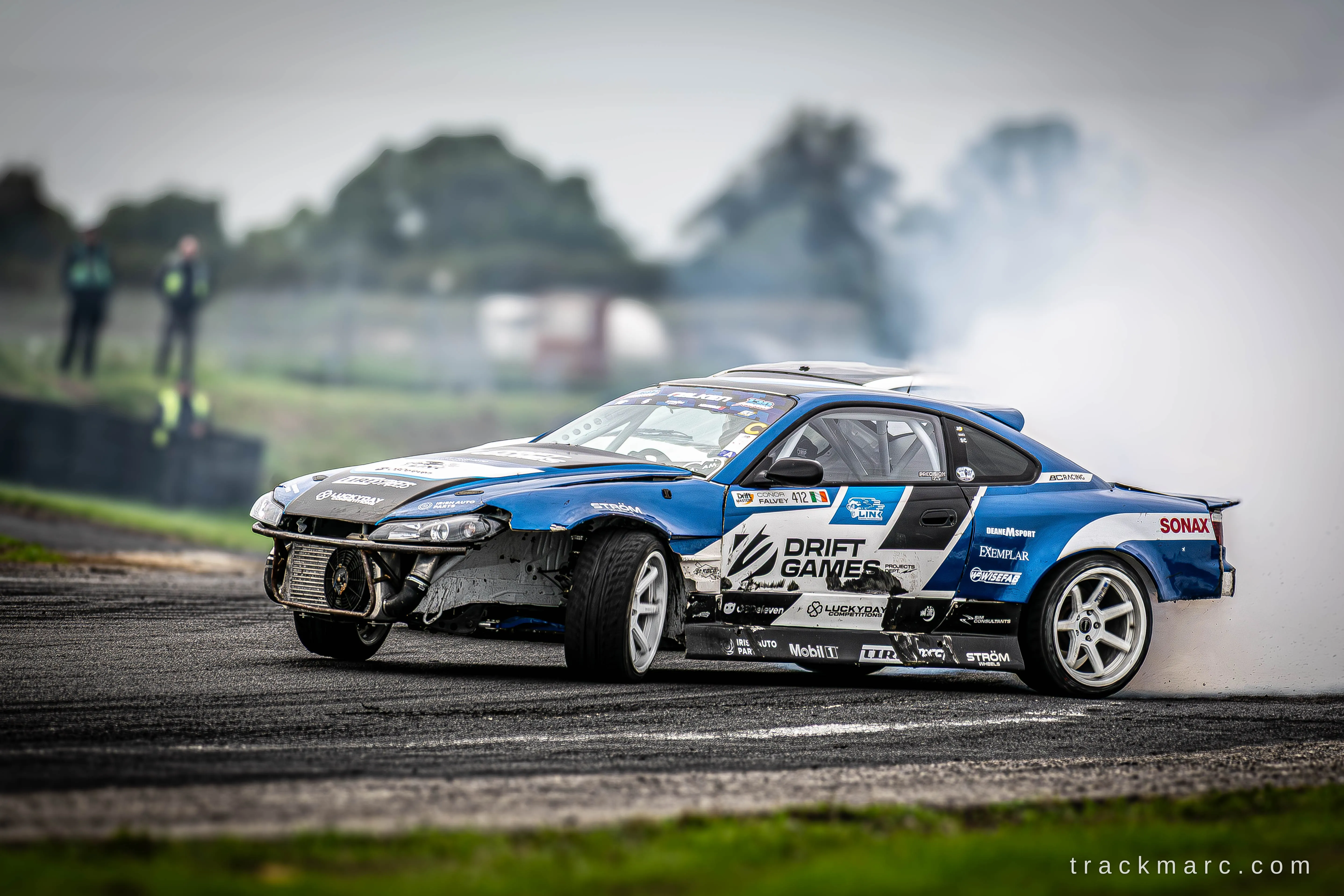 Nissan Silvia S15 drift car, 130 Showdown