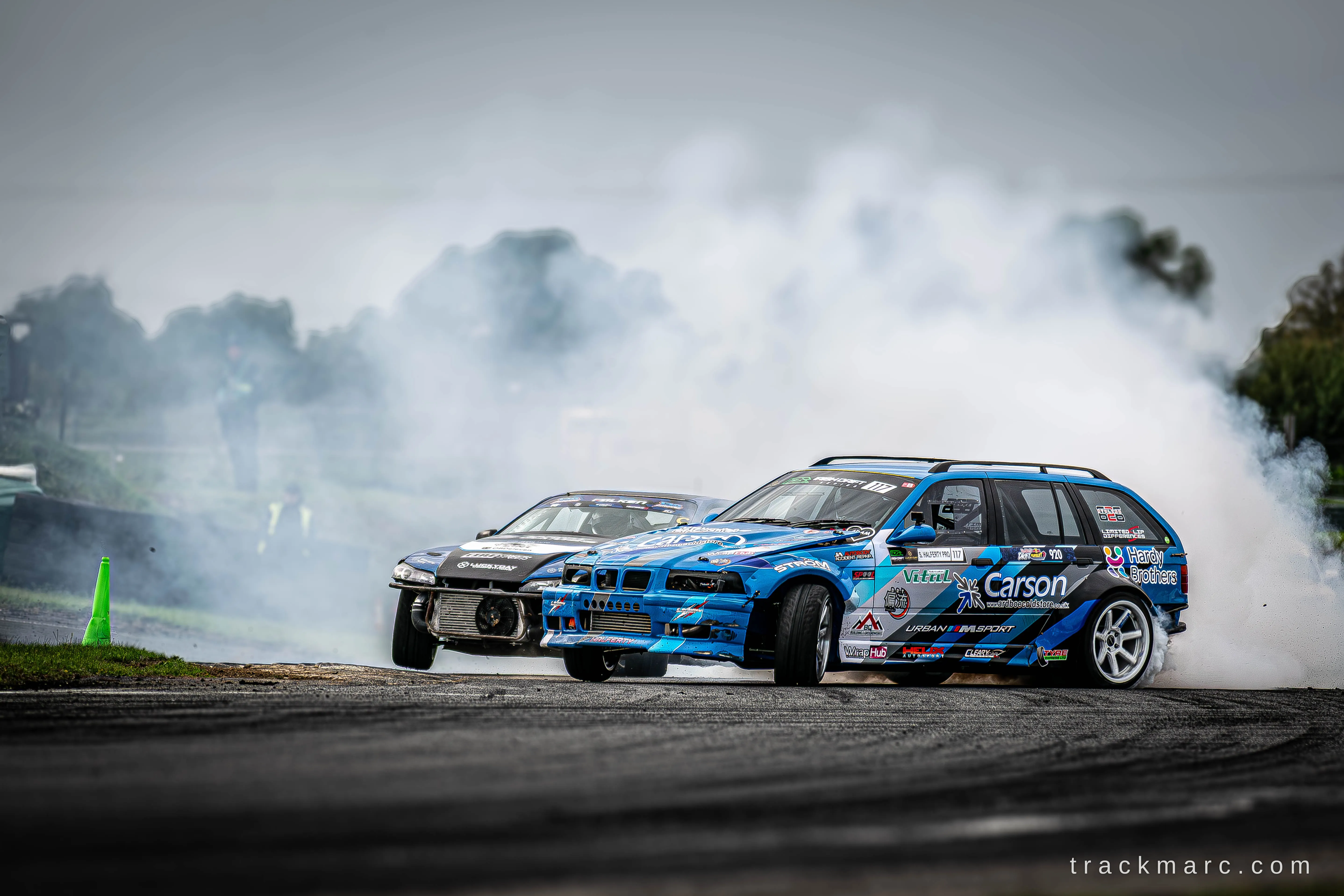 BMW E36 Touring drift car — 130 Showdown