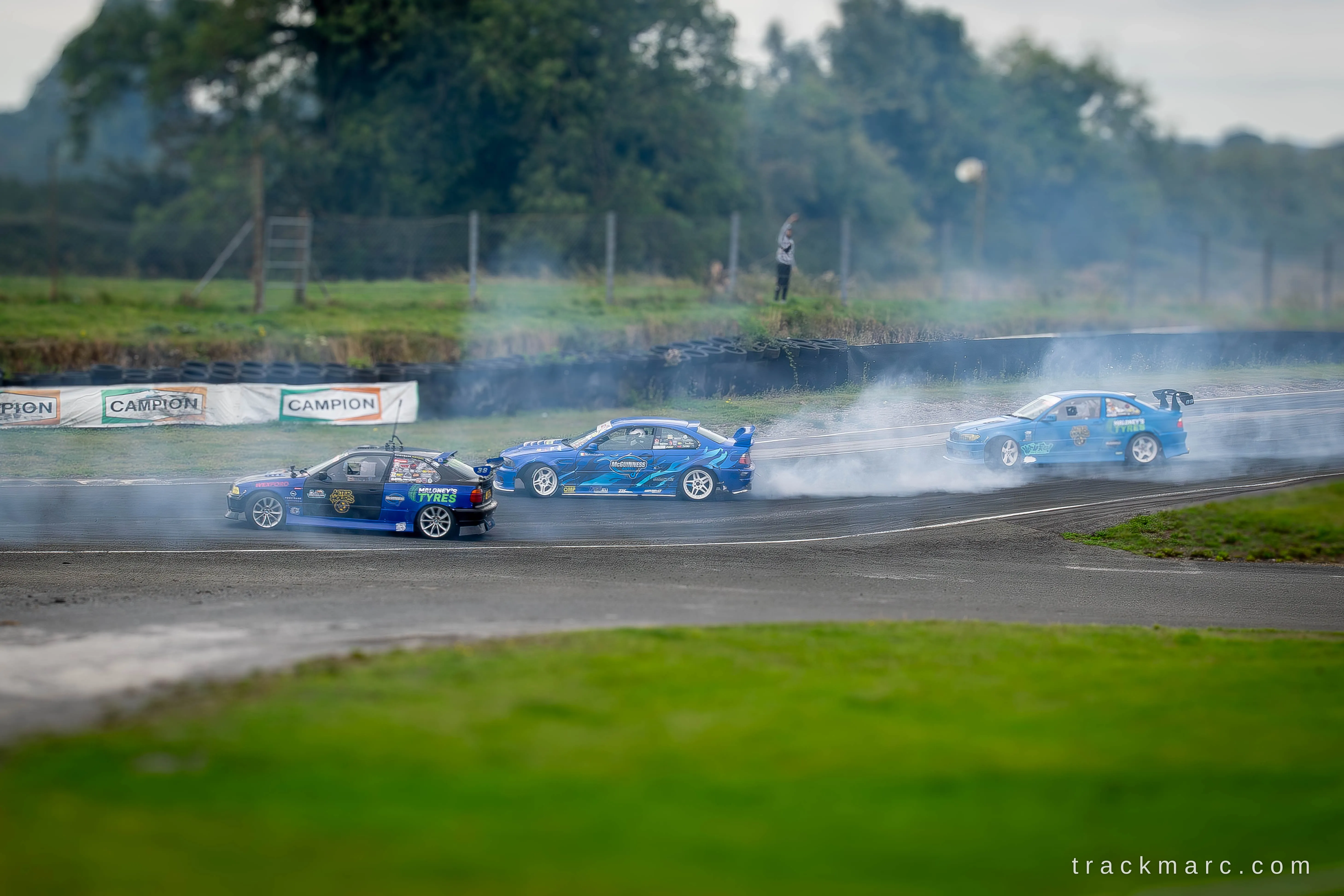 BMW E36 drift trio at Drift Games
