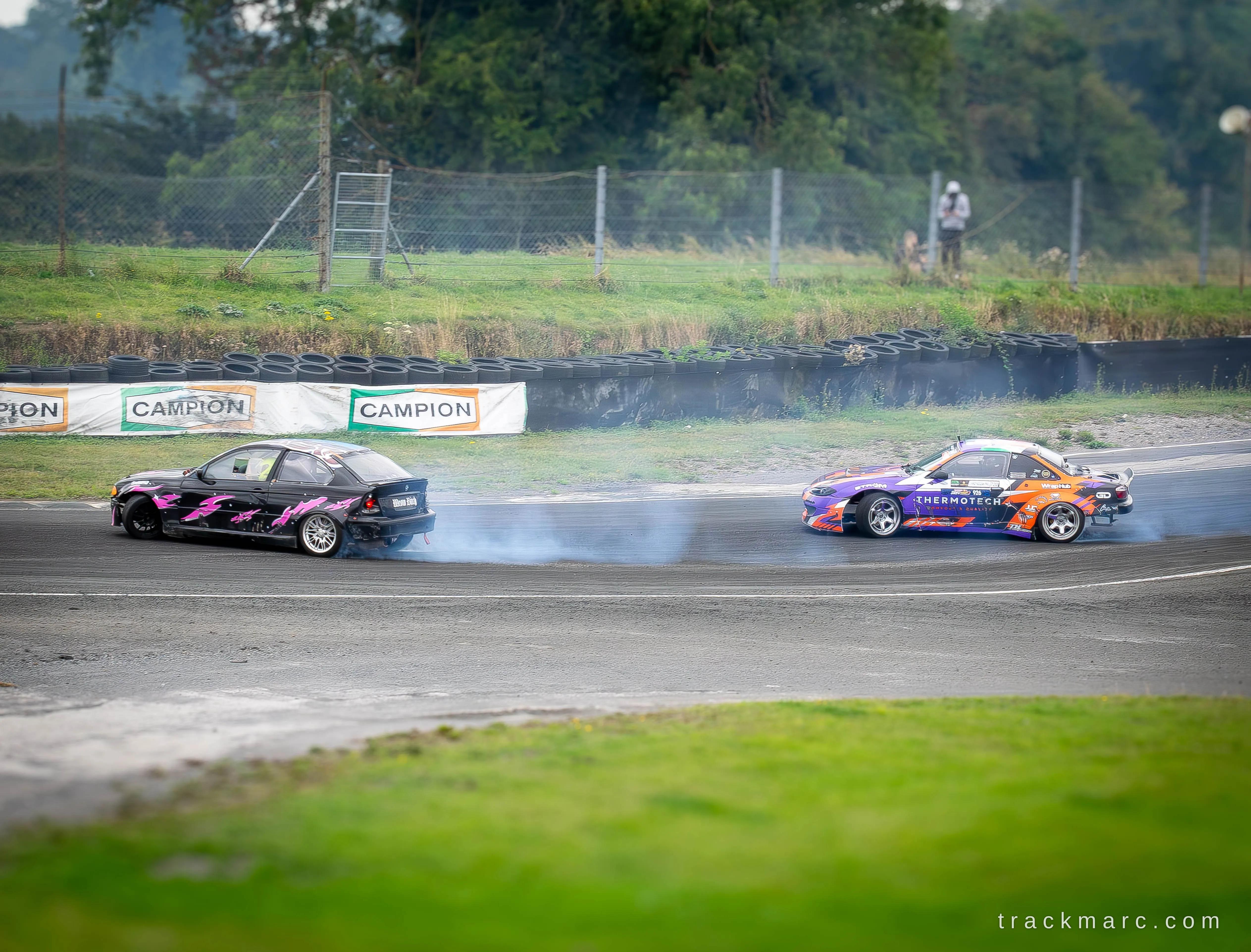 BMW E36 and Nissan S15 — Drift Games