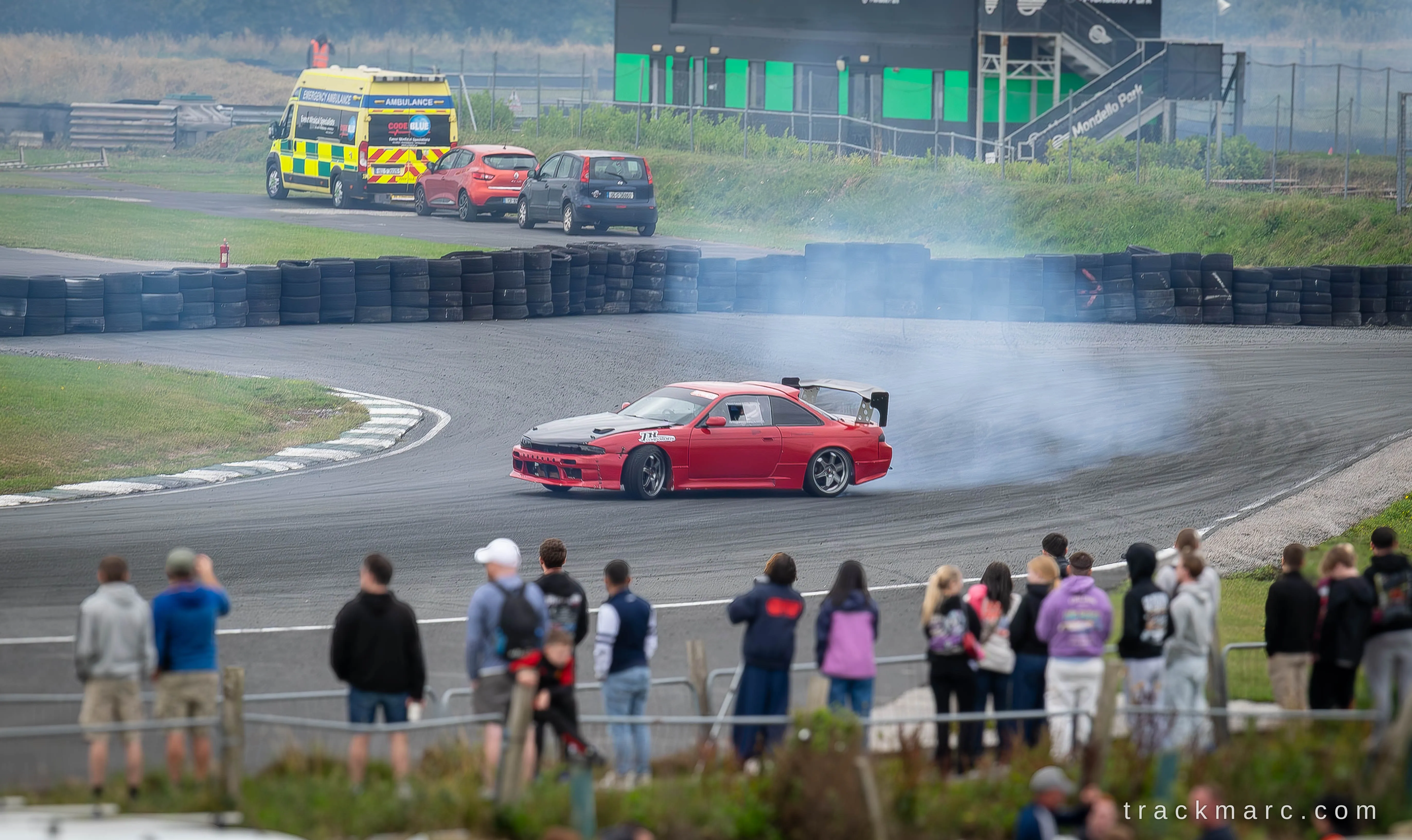 Nissan Silvia S14 at Drift Games, Mondello Park