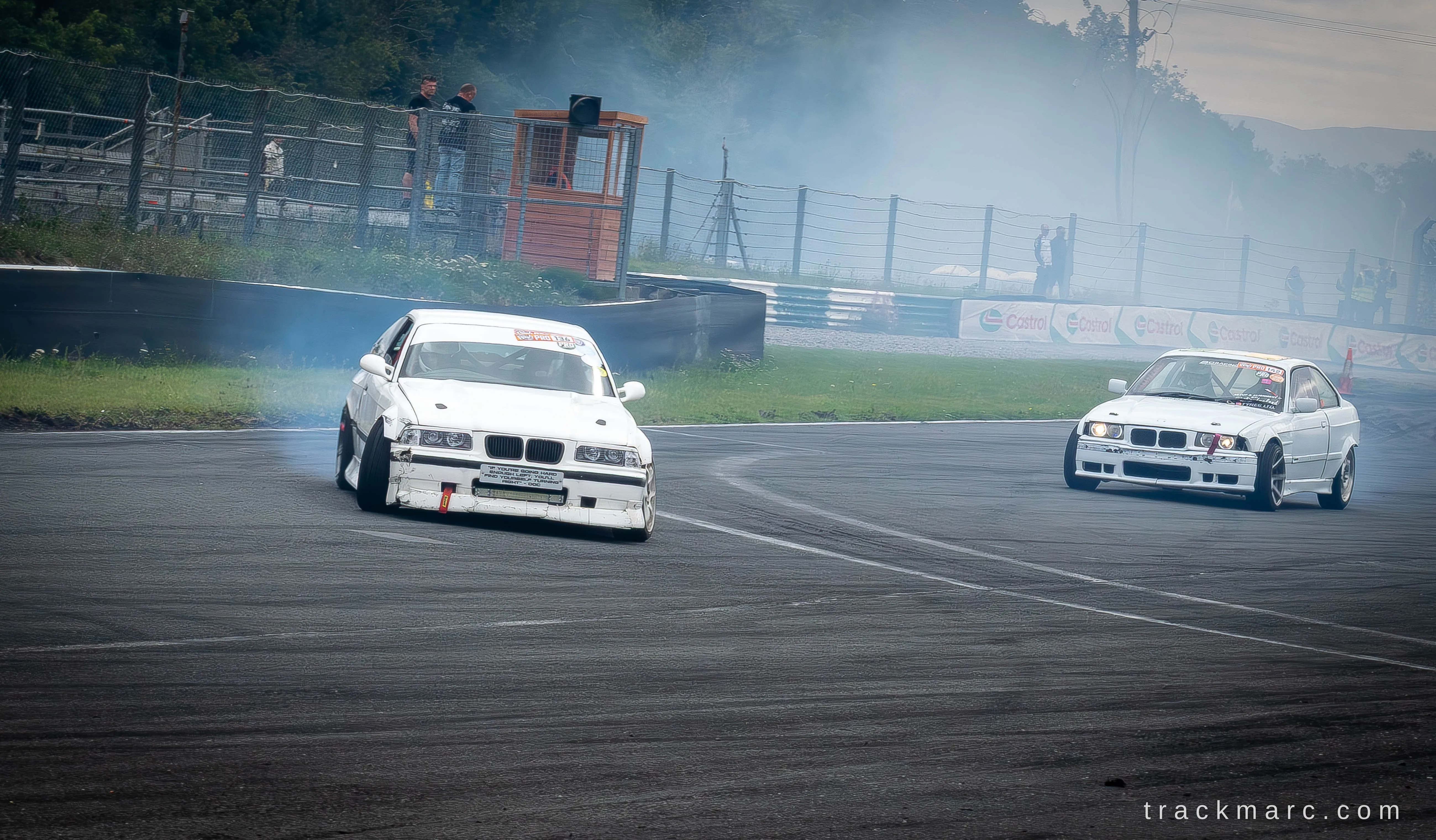 BMW E36 drift tandem at Drift Games