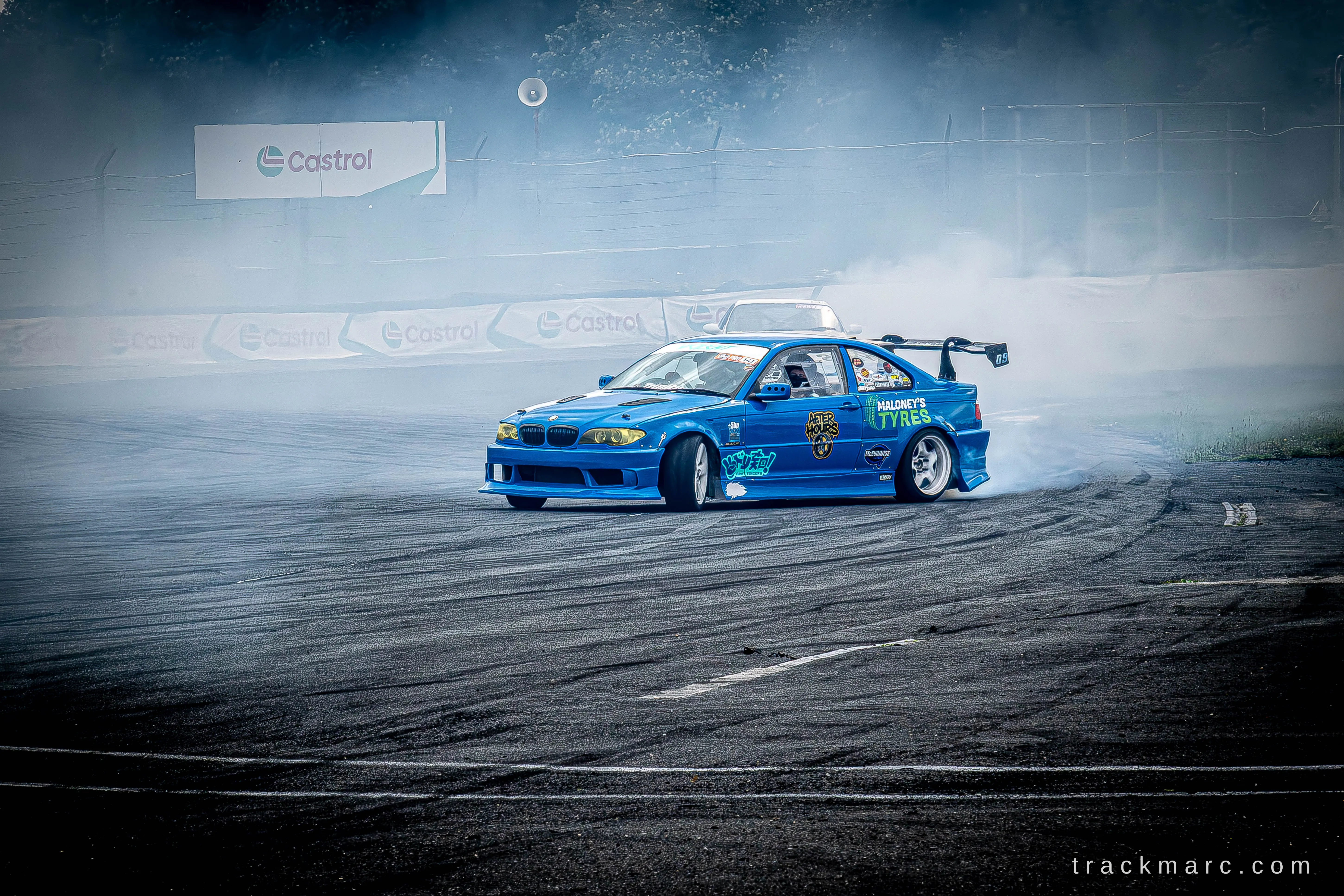 Blue BMW E46 drift car — Drift Games
