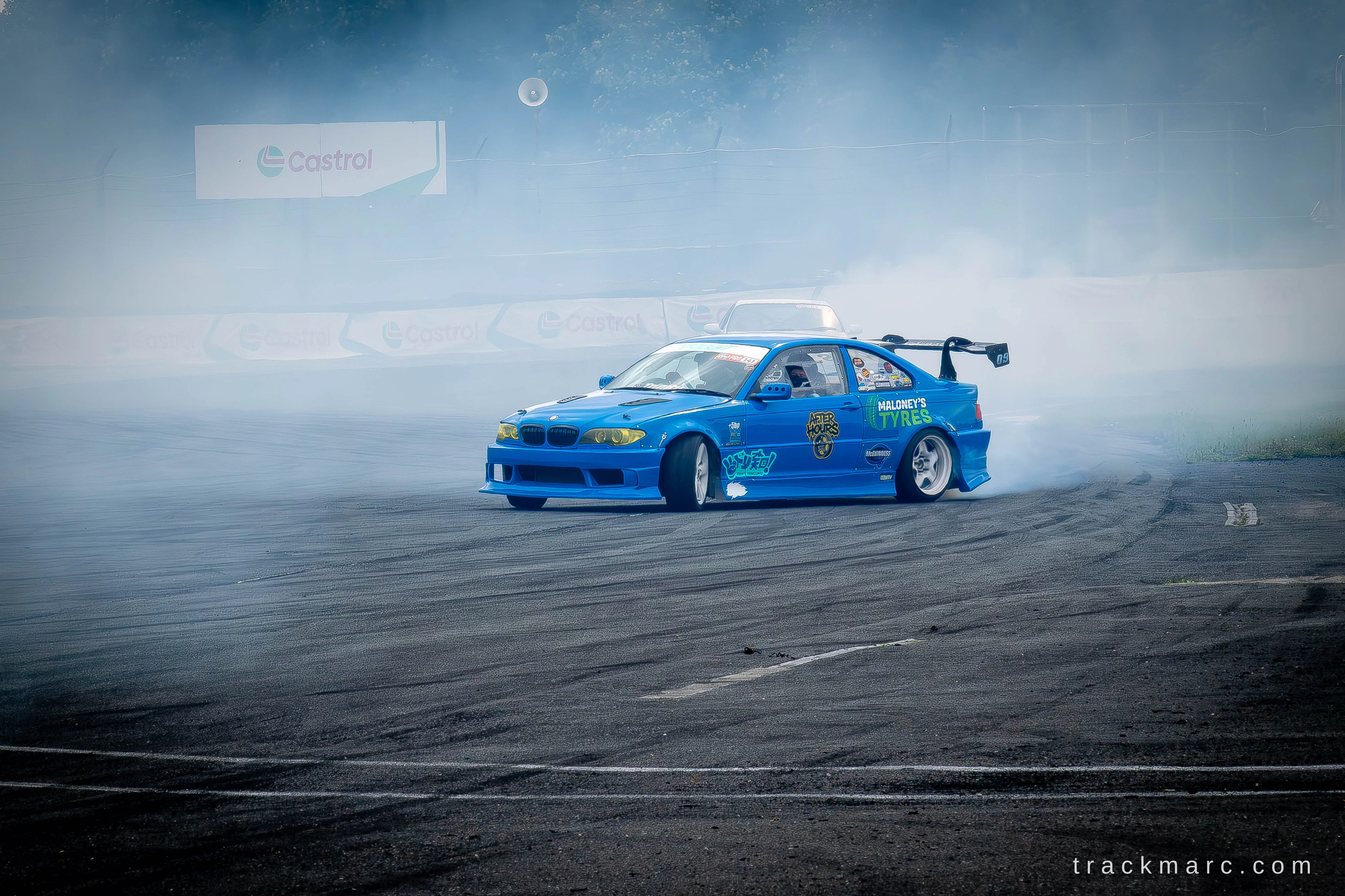 Blue BMW E46 drift car — Drift Games