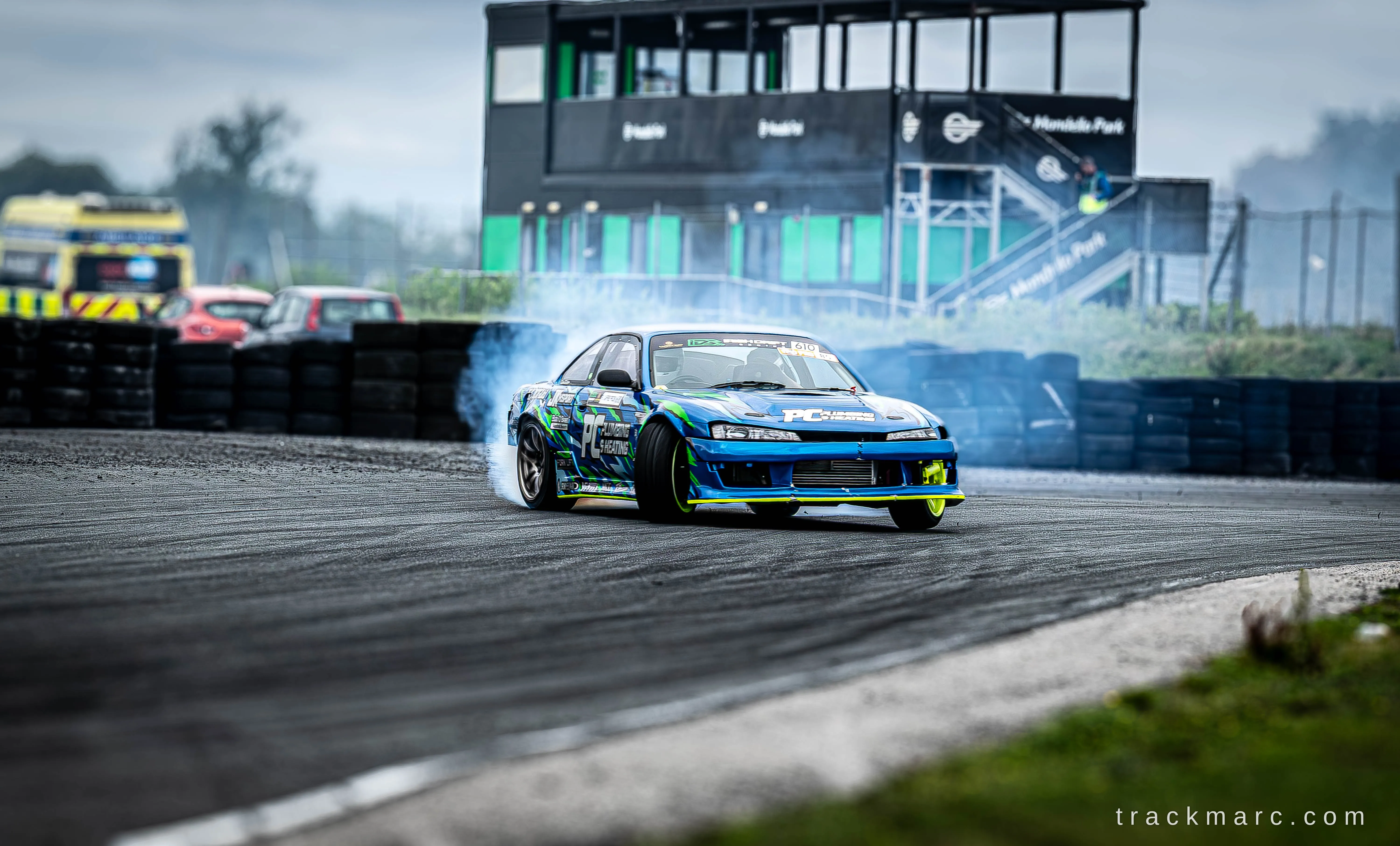 Nissan Silvia S14 at Drift Games, Mondello Park